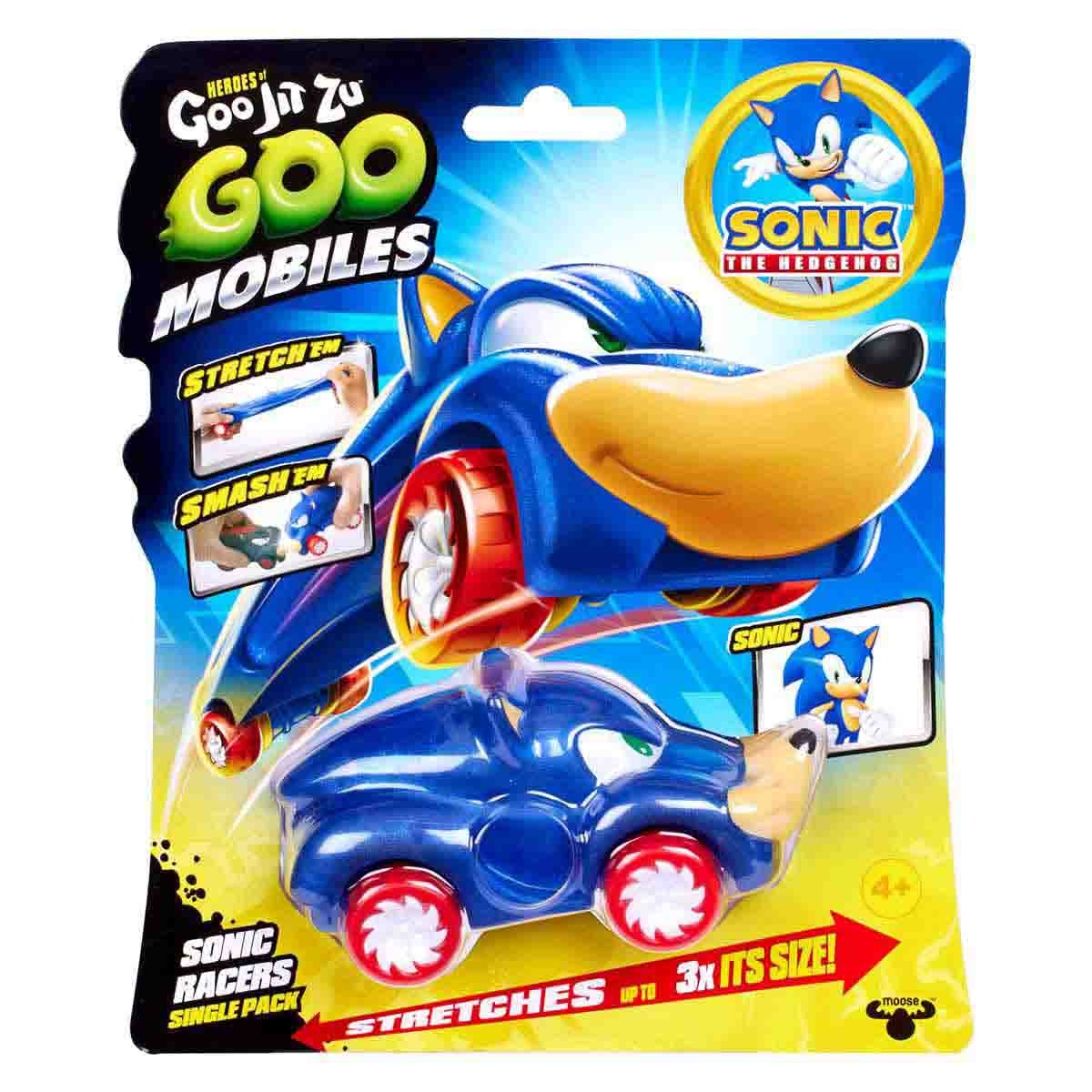 Carrinho Do Sonic Goo Mobiles - Goo Jit Zu Sonic