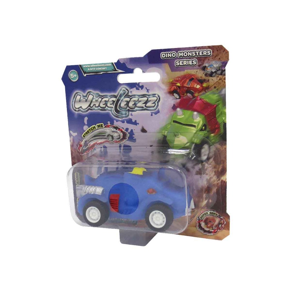 Carrinho Elastico Blitz Bullet Wheeleezz Dino Monsters