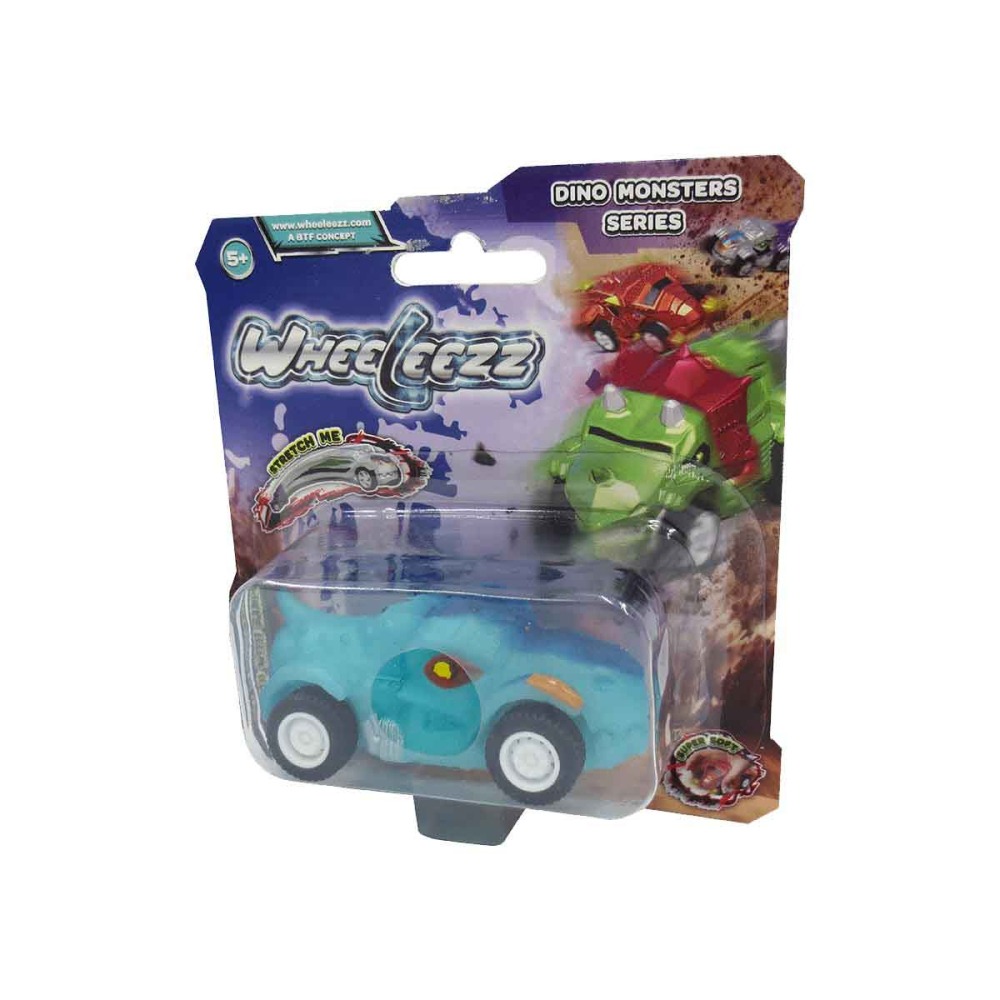 Carrinho Elastico Cranky Sprinter Wheeleezz Dino Monsters