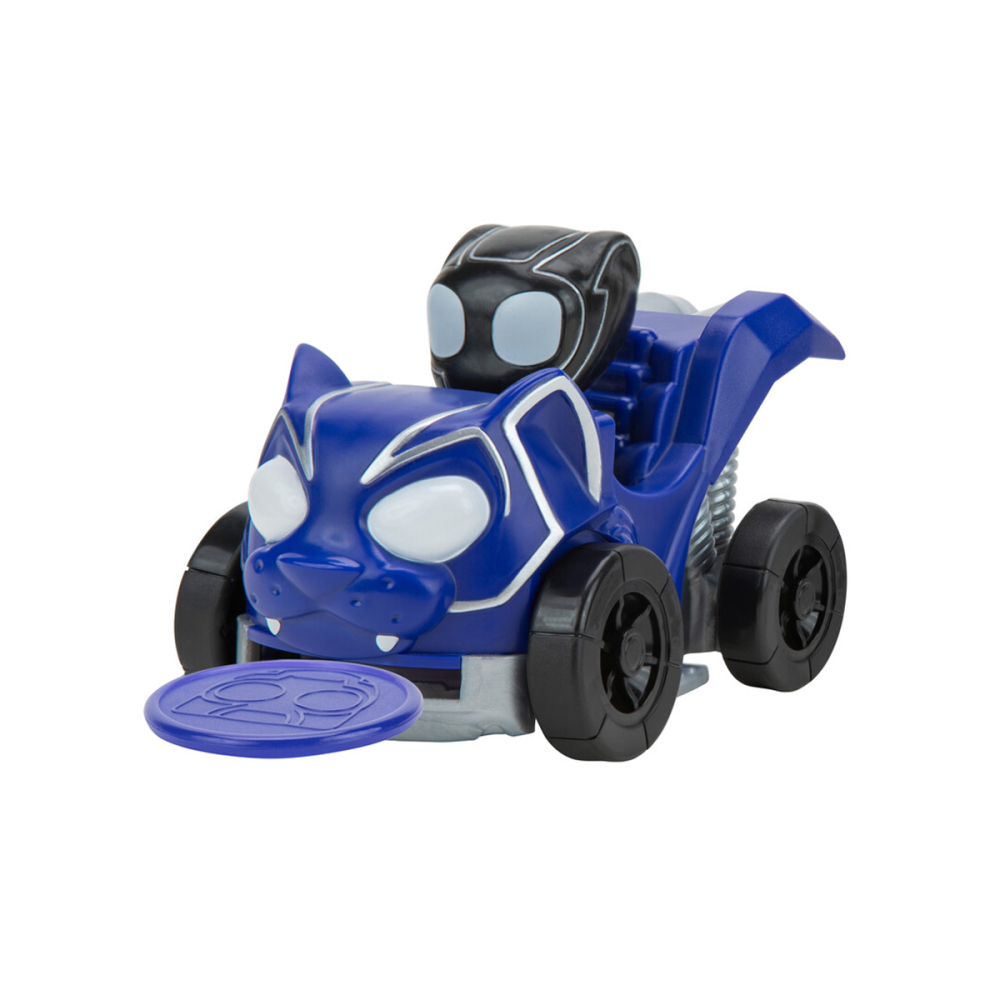 Carrinho Mini Veiculos 10Cm - Pantera Negra - Spidey Marvel