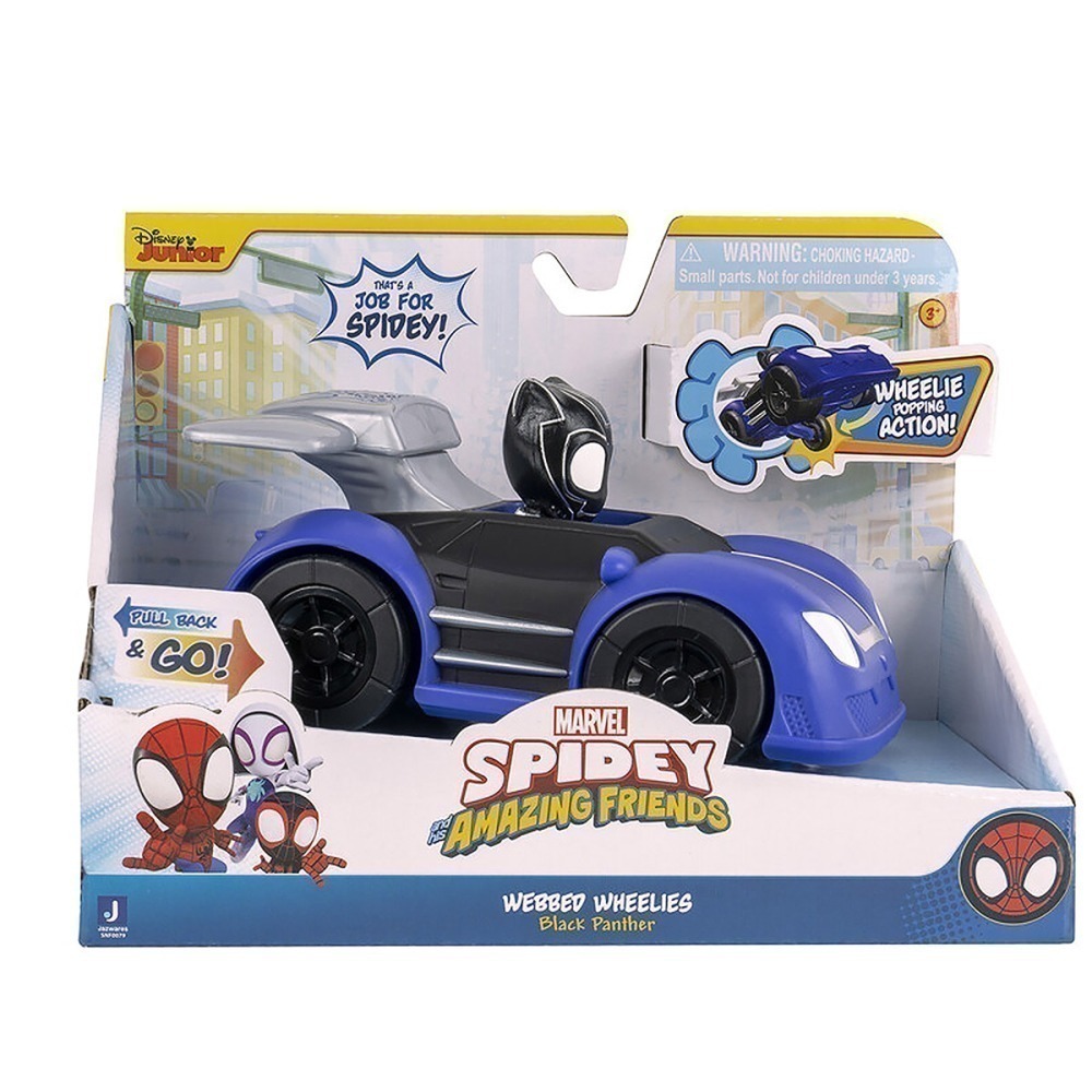 Carrinho Pantera Negra - Spidey Marvel Carrinho Pantera Negra - Spidey Marvel