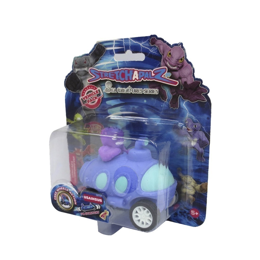Carrinho Usaihsub Serie Sea Creatures - Stretchapalz