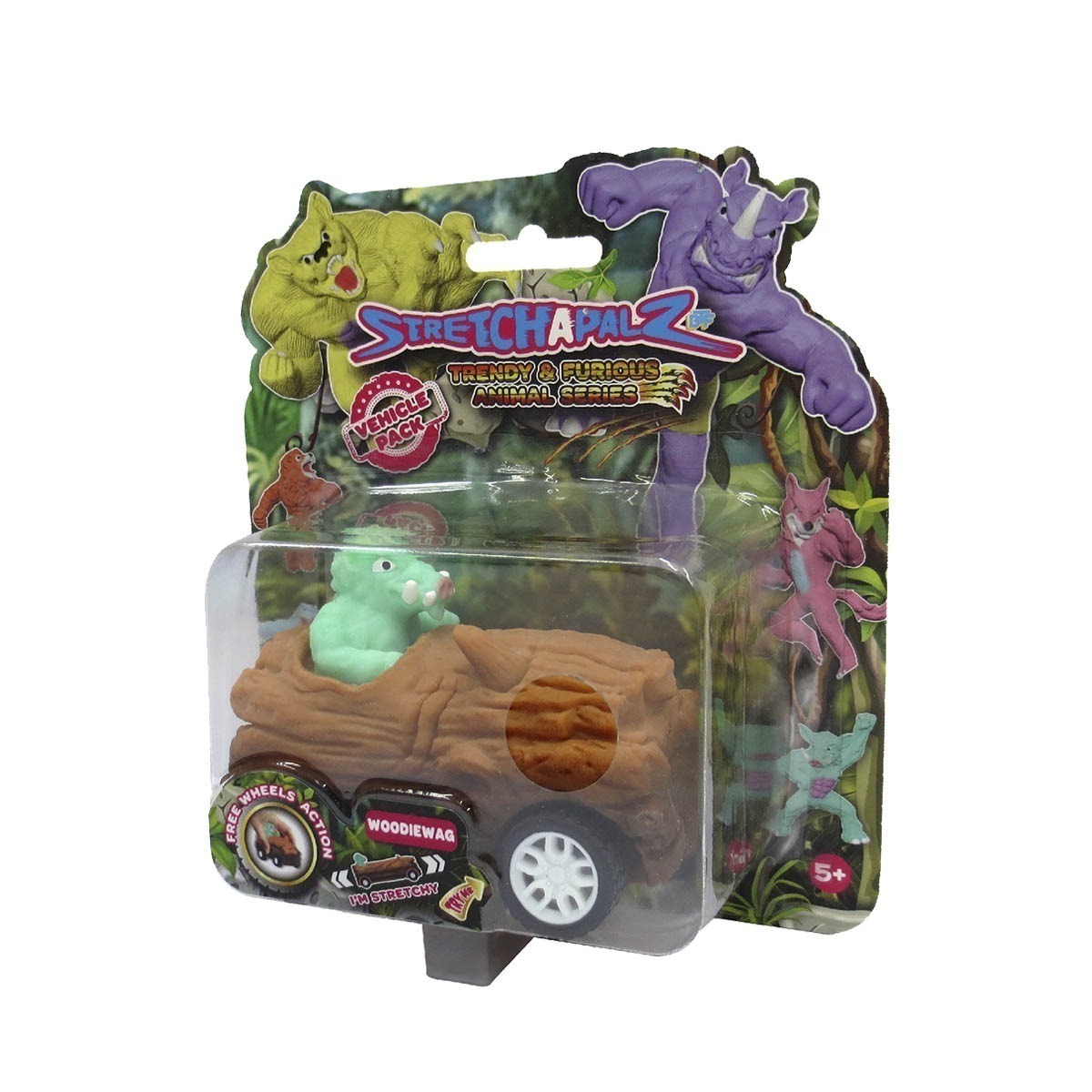 Carrinho Woodiewag Serie Animal - Stretchapalz