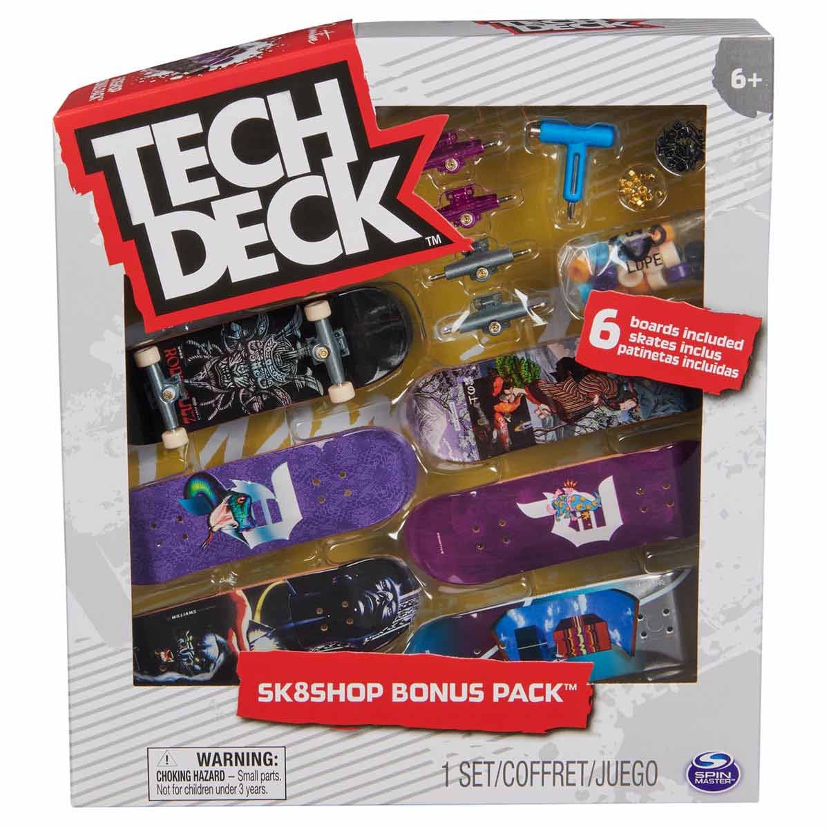 Kit 3 Skate De Dedo E Acessórios Primitive (Cobra)-Tech Deck