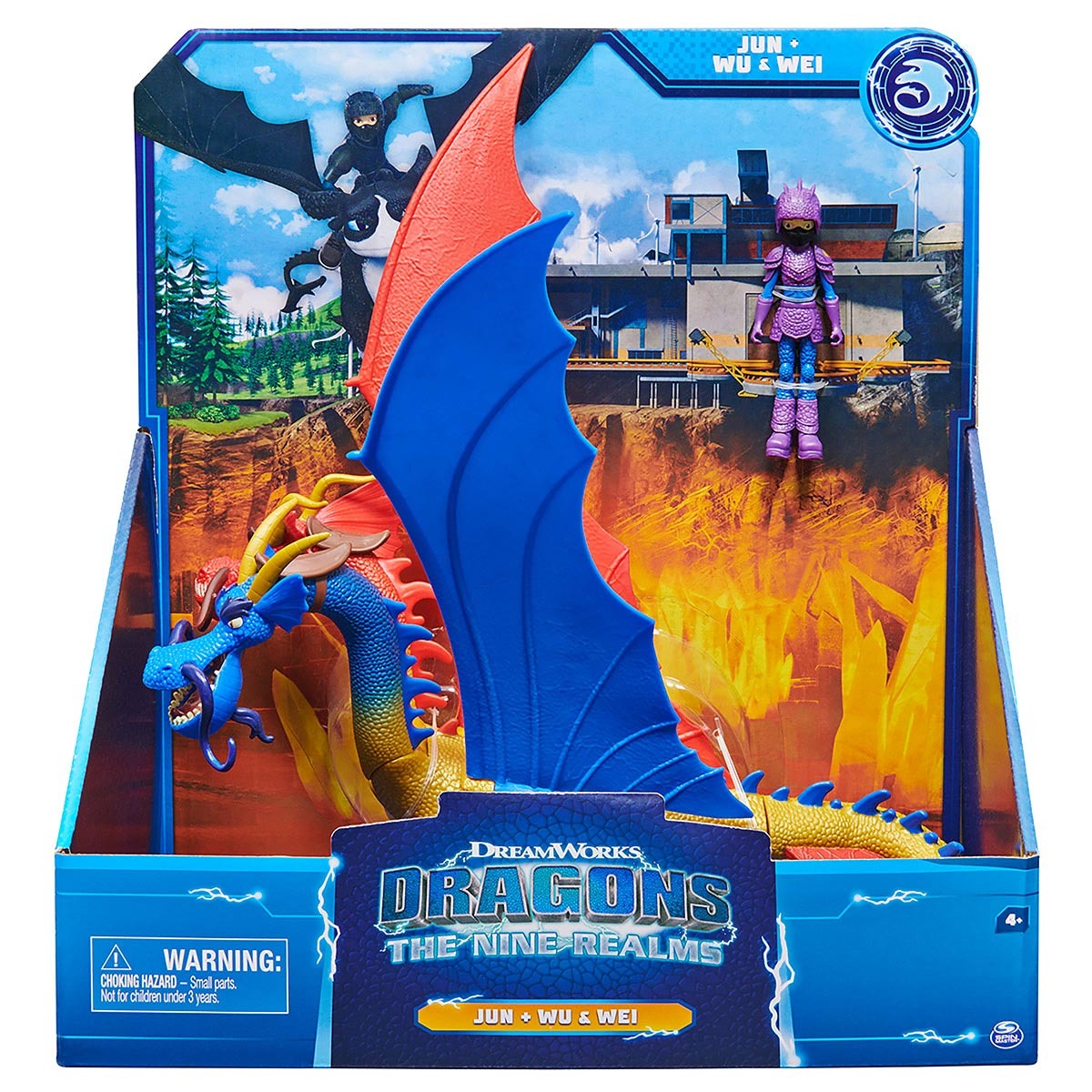 Dragons Dreamworks - Os Noves Reinos - Jun + Wu &Amp; Wei