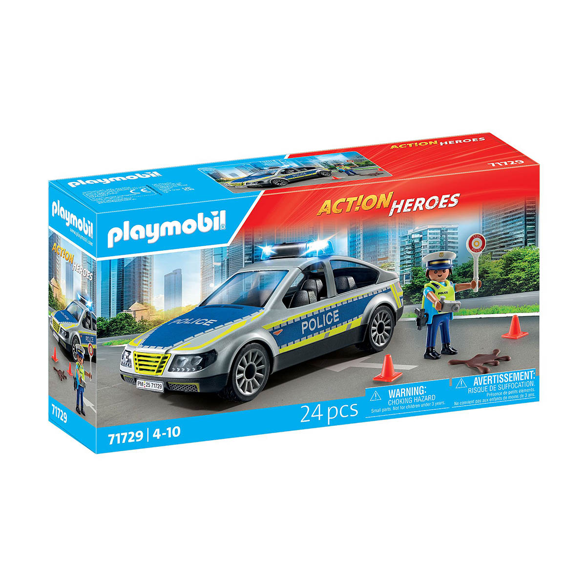 Carro de Patrulha - Playmobil City Action 71729
