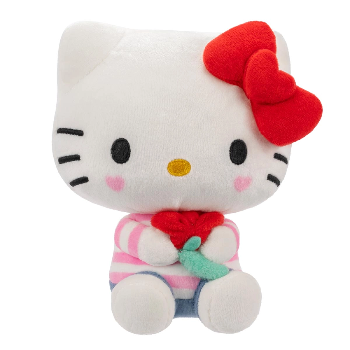 Pelúcia Love 18Cm Da Hello Kitty Flor - Hello Kitty E Amigos