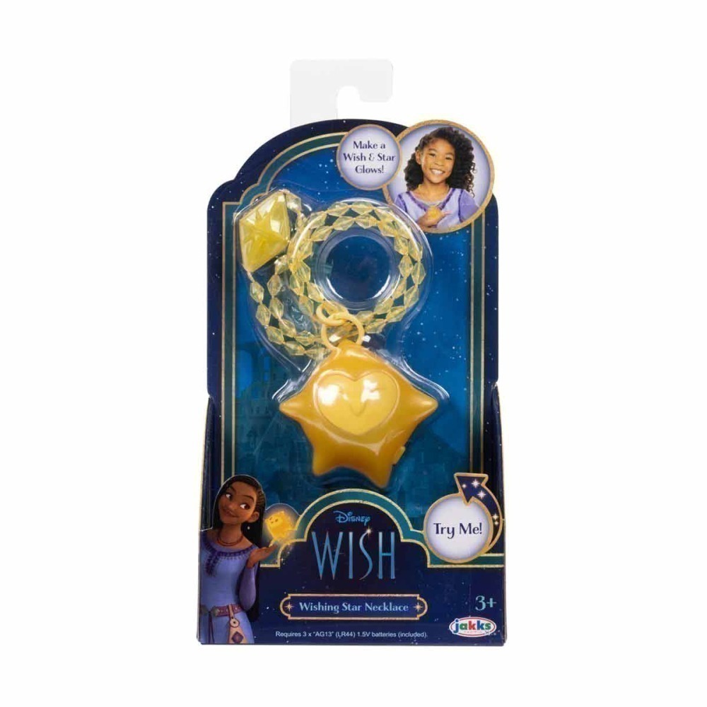 Colar Estrela Dos Desejos Com Luz - Wish