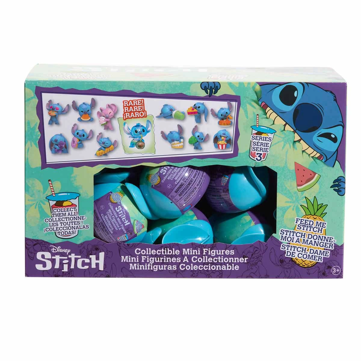 Capsula Com Boneco Surpresa Feed Me Stitch - Disney