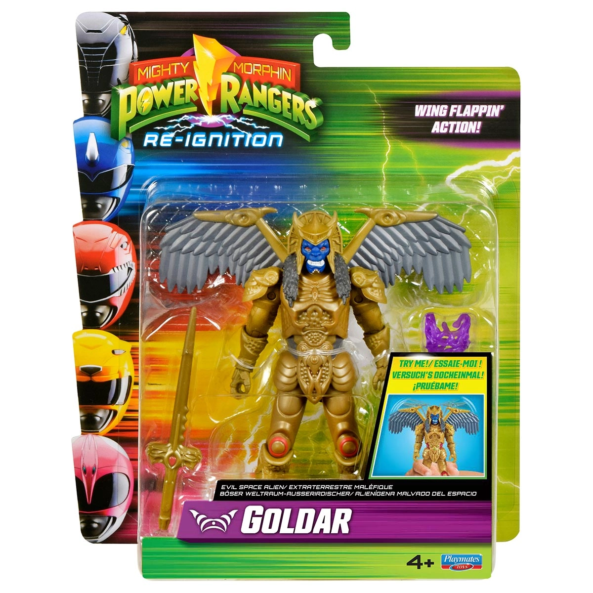 Boneco do Goldar - Power Rangers Re-Ignition Boneco do Goldar - Power Rangers Re-Ignition