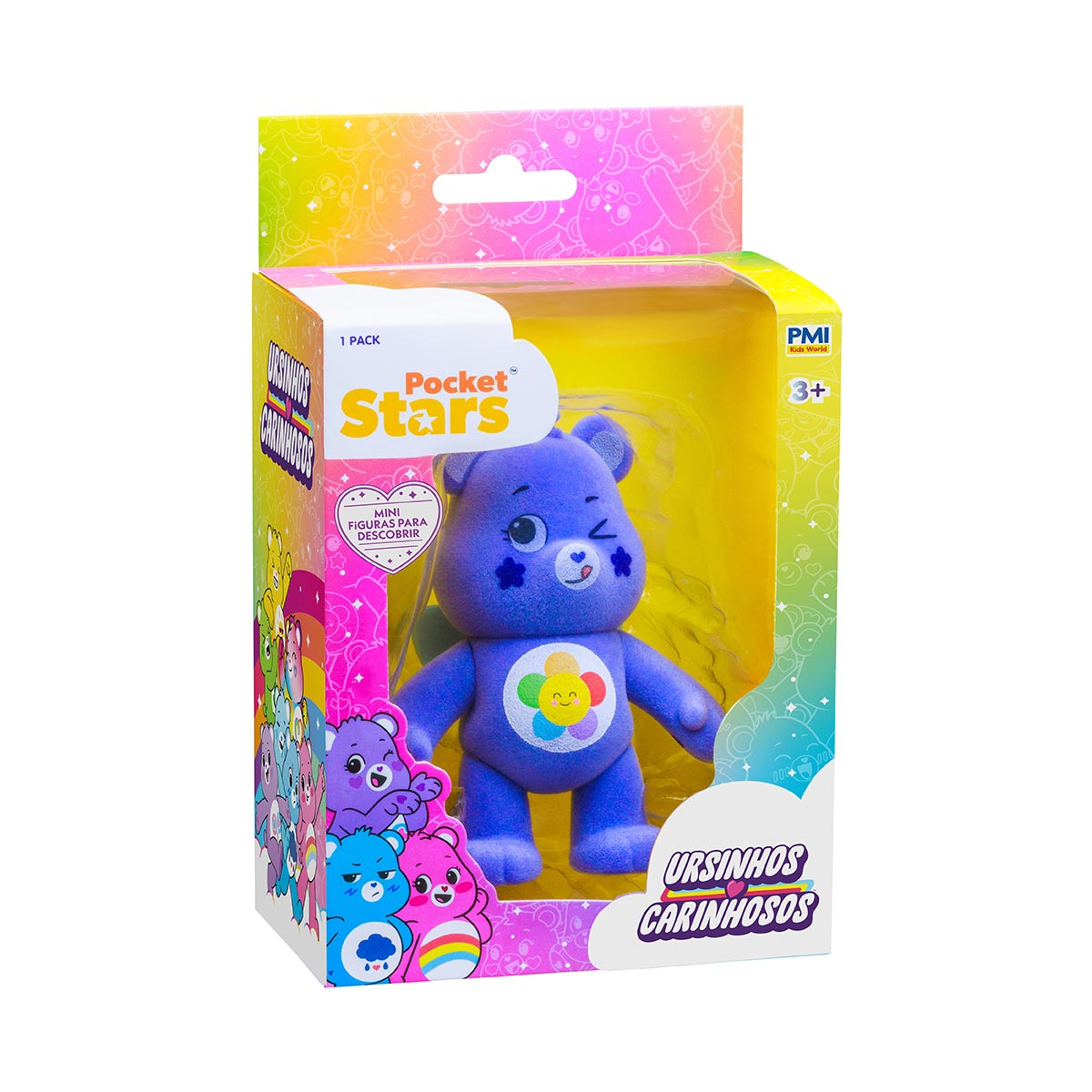 Boneco Ursinho Harmonia de 10cm - Ursinhos Carinhosos Boneco Ursinho Harmonia de 10cm - Ursinhos Carinhosos