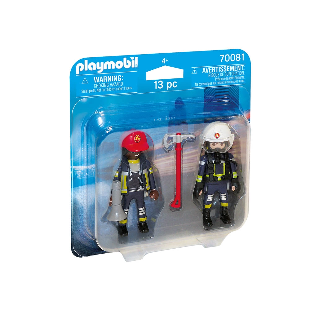 Playmobil - Boneco Bombeiro De Resgate - Blister - 70081 Playmobil - Boneco Bombeiro De Resgate - Blister - 70081