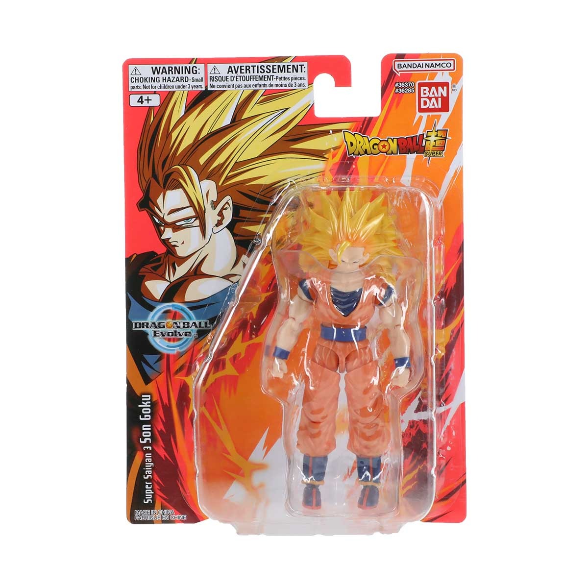Dragon Ball - Boneco Goku Super Saiyajin 3 Articulado 12Cm