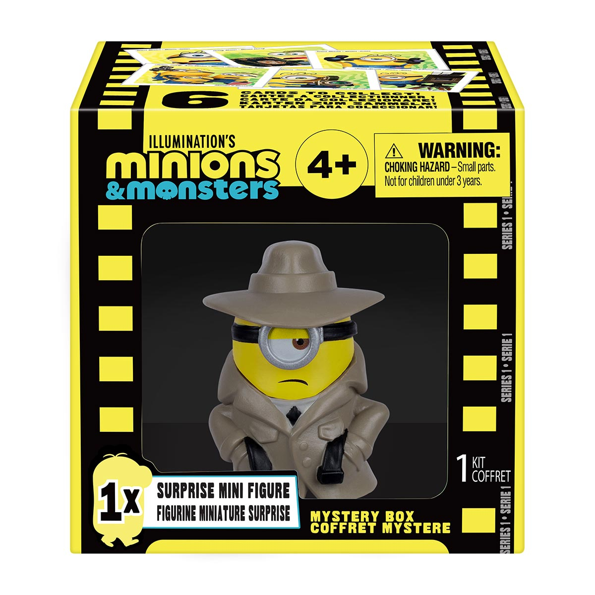 Mini Boneco Colecionável Minion Detetive - Minions & Monstros Mini Boneco Colecionável Minion Detetive - Minions & Monstros