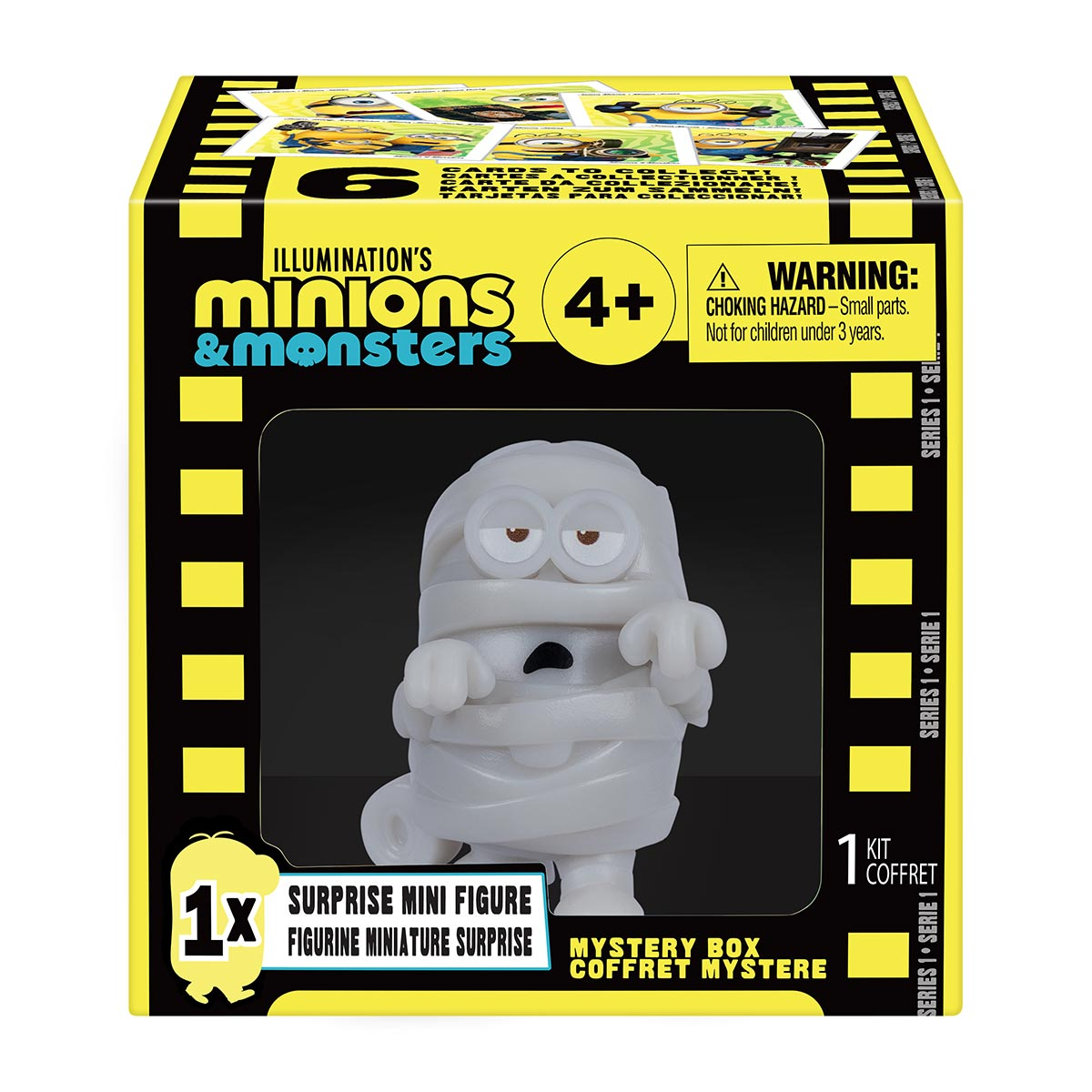 Mini Boneco Colecionável Minion Múmia (Brilha No Escuro) - Minions & Monstros Mini Boneco Colecionável Minion Múmia (Brilha No Escuro) - Minions & Monstros