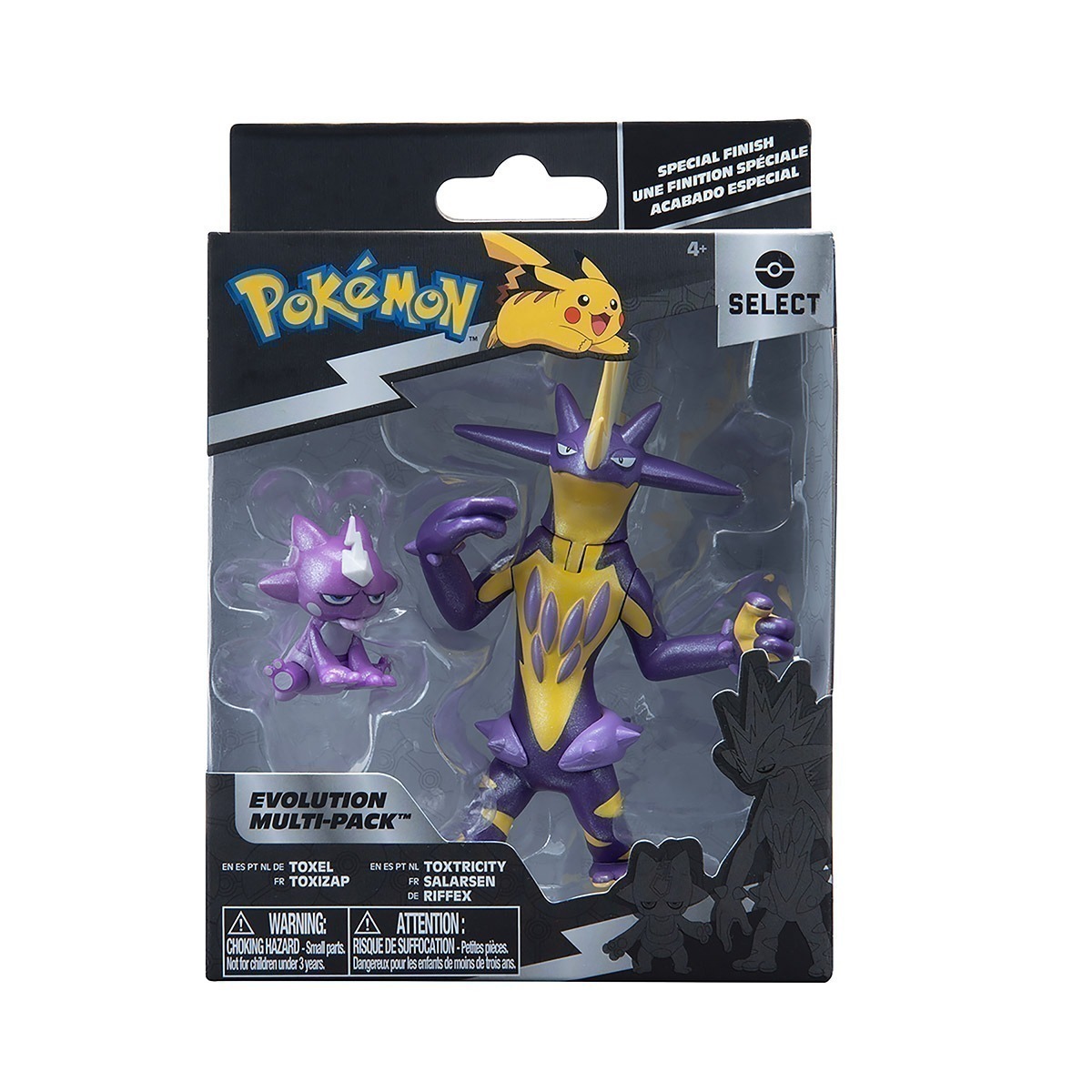 Pokemon - Pack De Evolução - Figuras Toxel E Toxtricity
