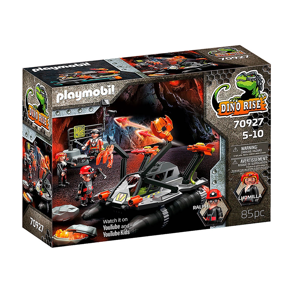 Playmobil - Exército De Demolição - Dino Rise - 70927