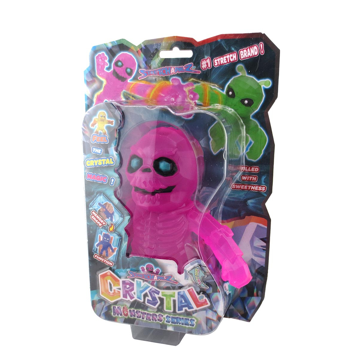 Boneco Elástico Bonez de 12cm - Stretchapalz Monstros Boneco Elástico Bonez de 12cm - Stretchapalz Monstros