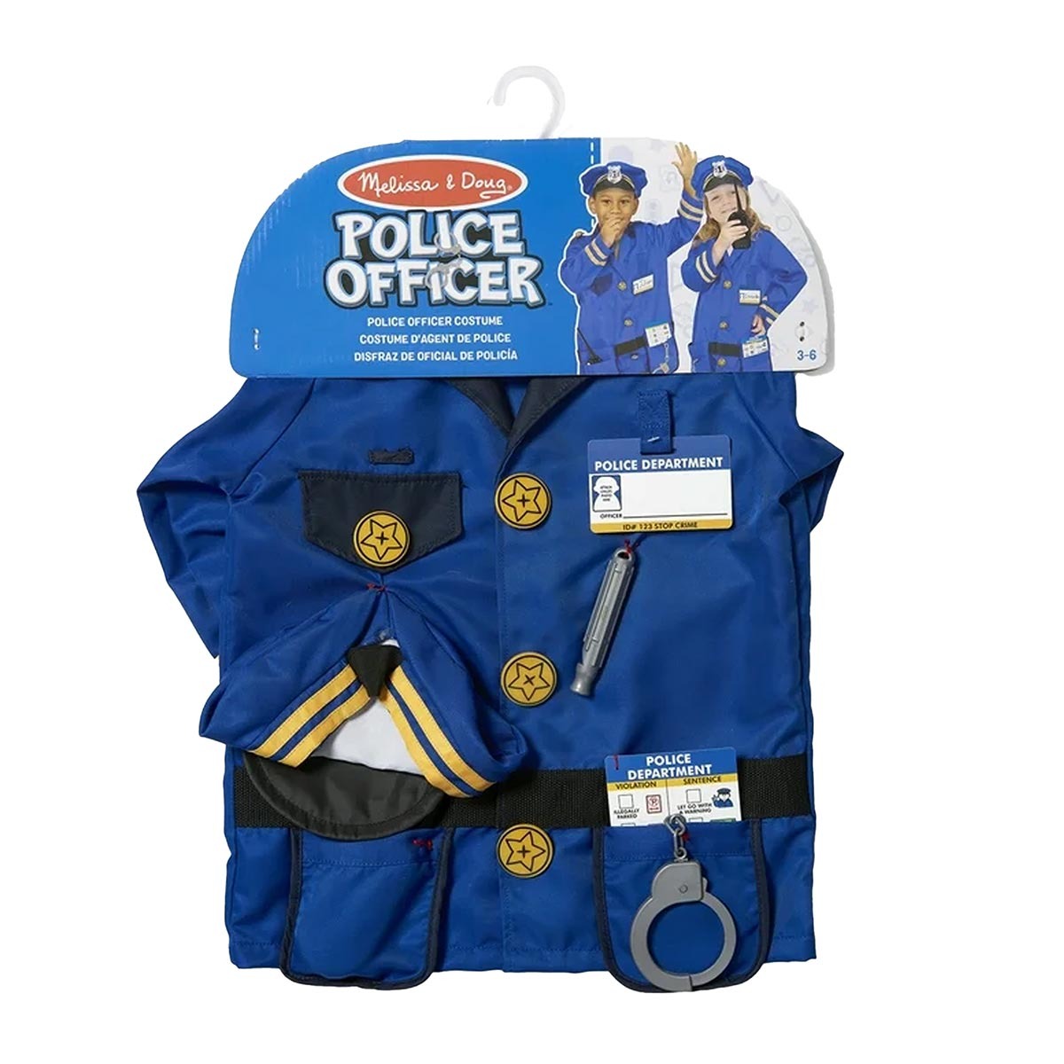 Fantasia de Policial com Acessorios - Melissa & Doug