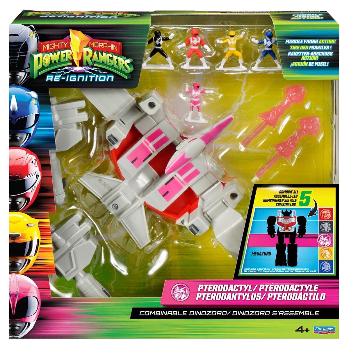 Dinozord Pterodáctilo Combinável - Power Ranges Re-Ignition