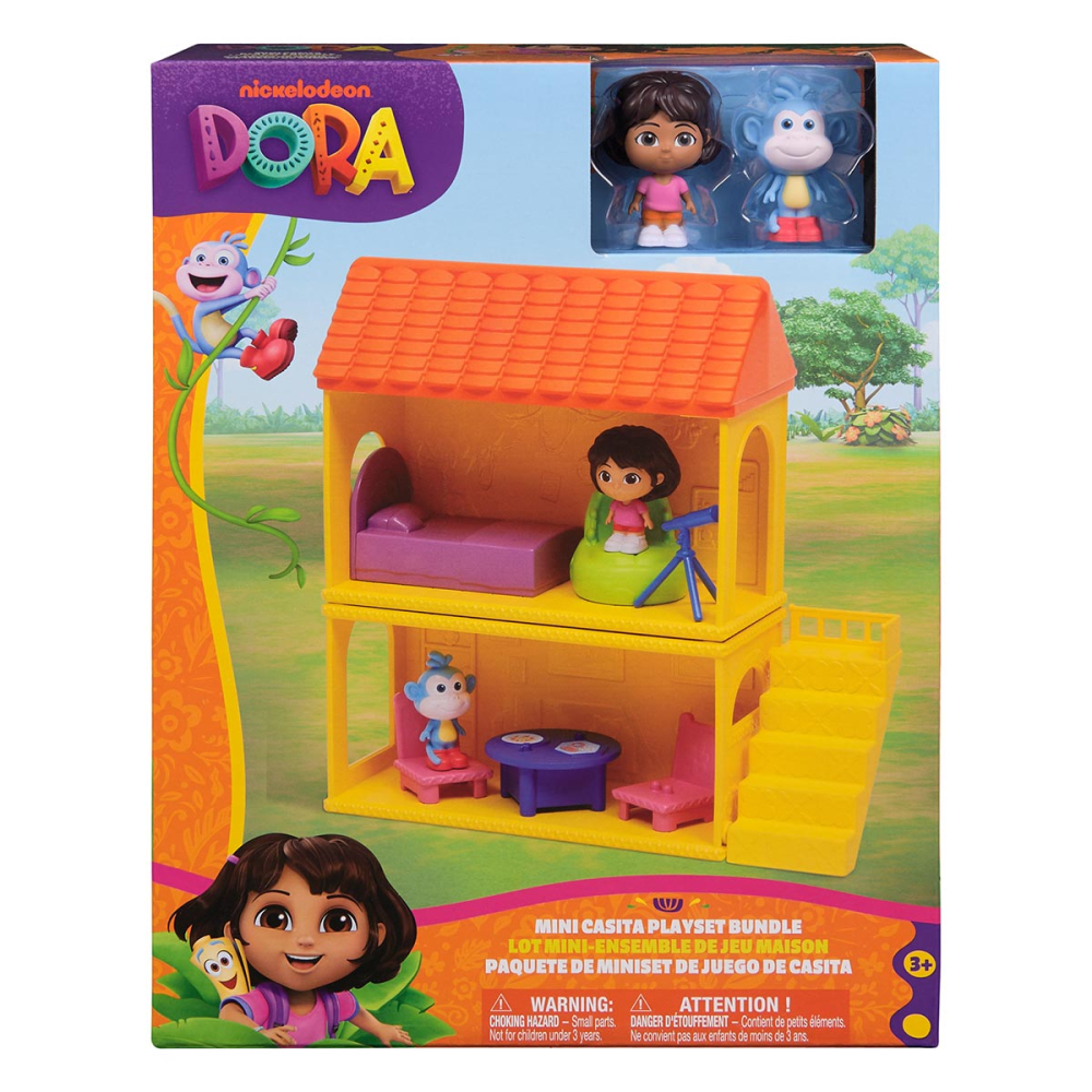 Dora Aventureira - Conjunto De Mini Playsets Casita