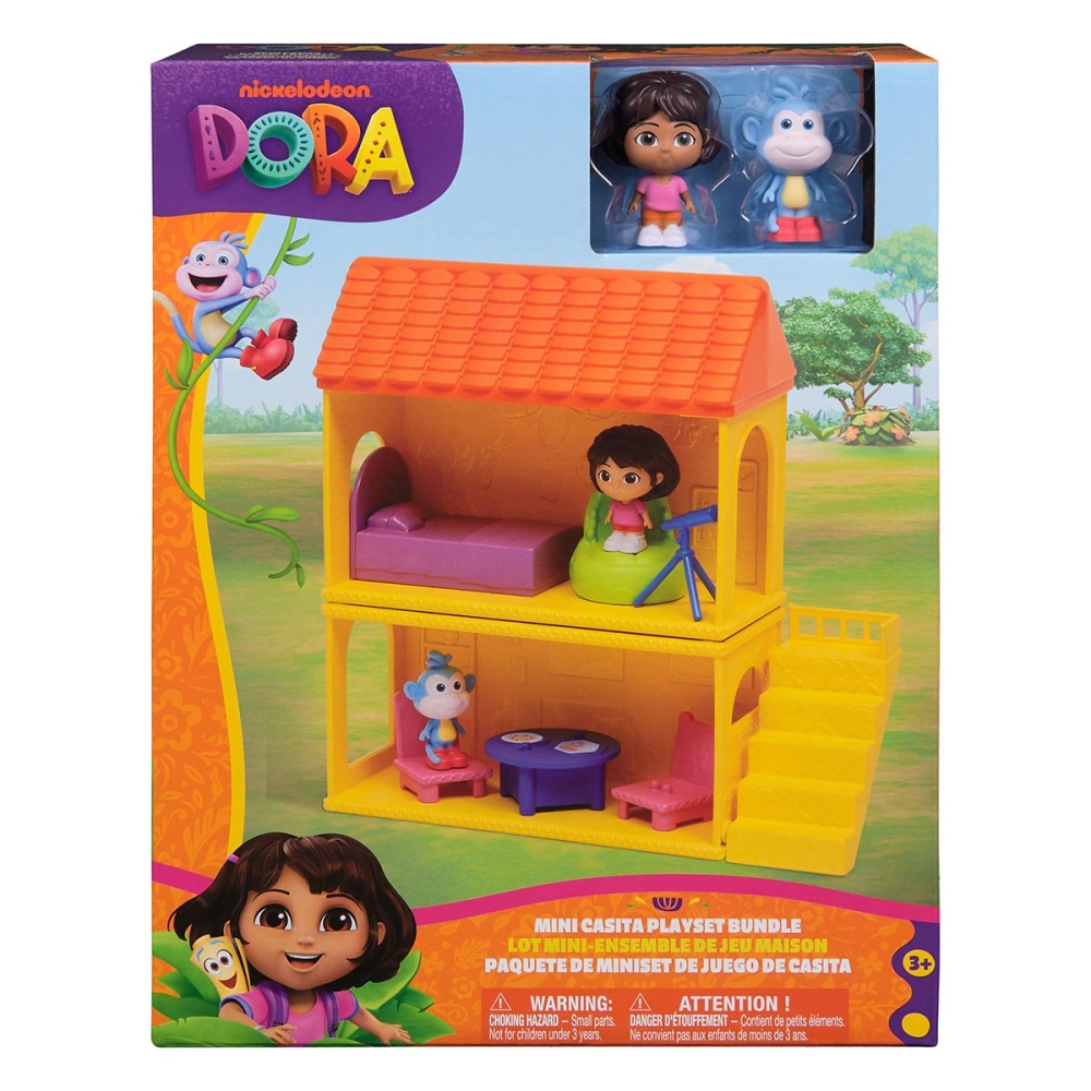 Dora Aventureira - Conjunto De Mini Playsets Casita