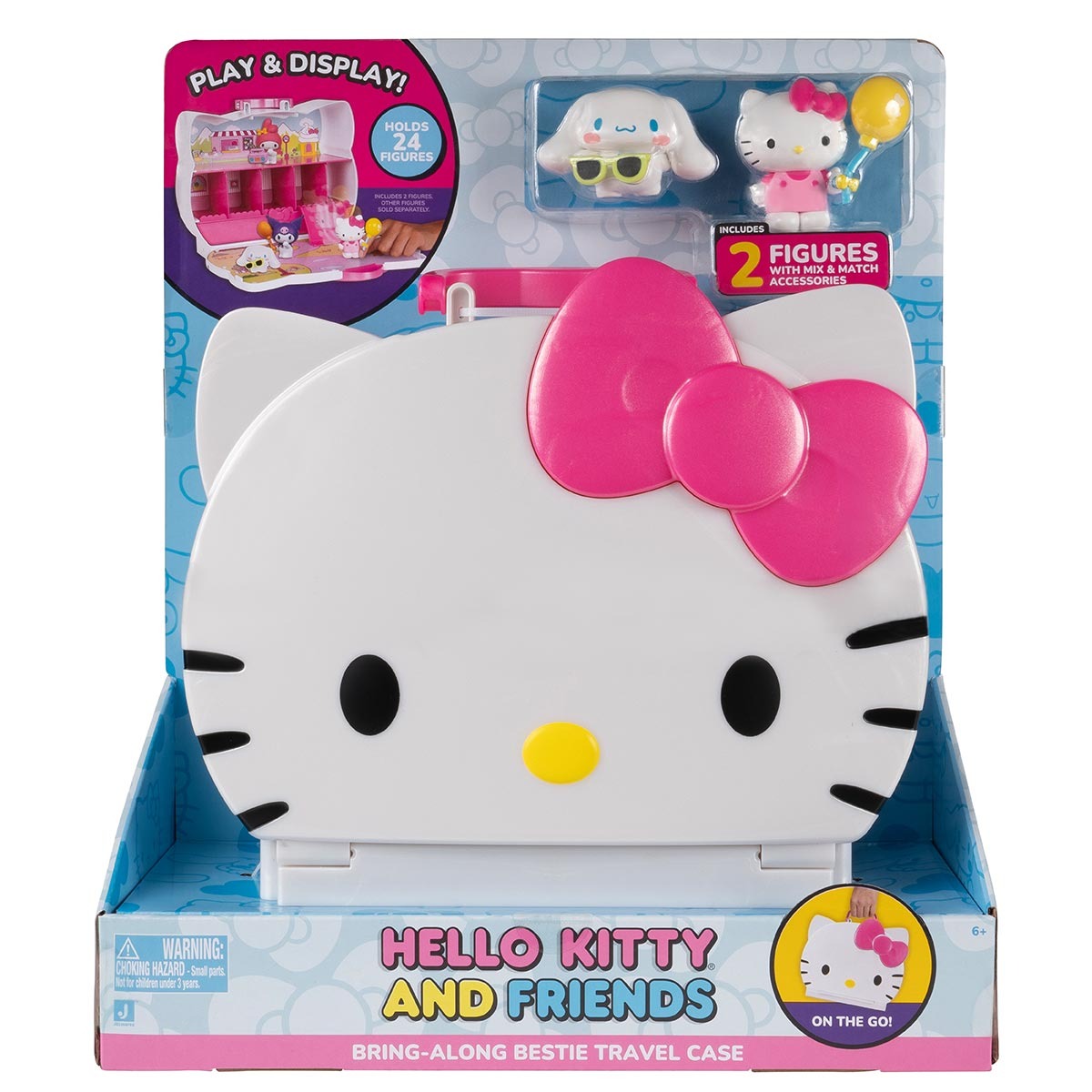 Hello Kitty - Display Transporte 4 Bonecos E Acessorio