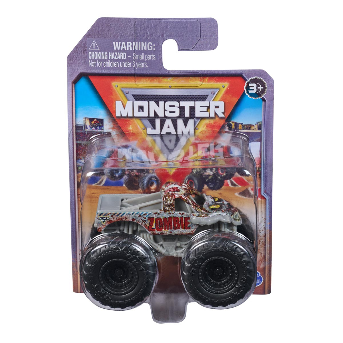 Carrinho Zombie de 5cm 1:72 - Monster Jam Carrinho Zombie de 5cm 1:72 - Monster Jam