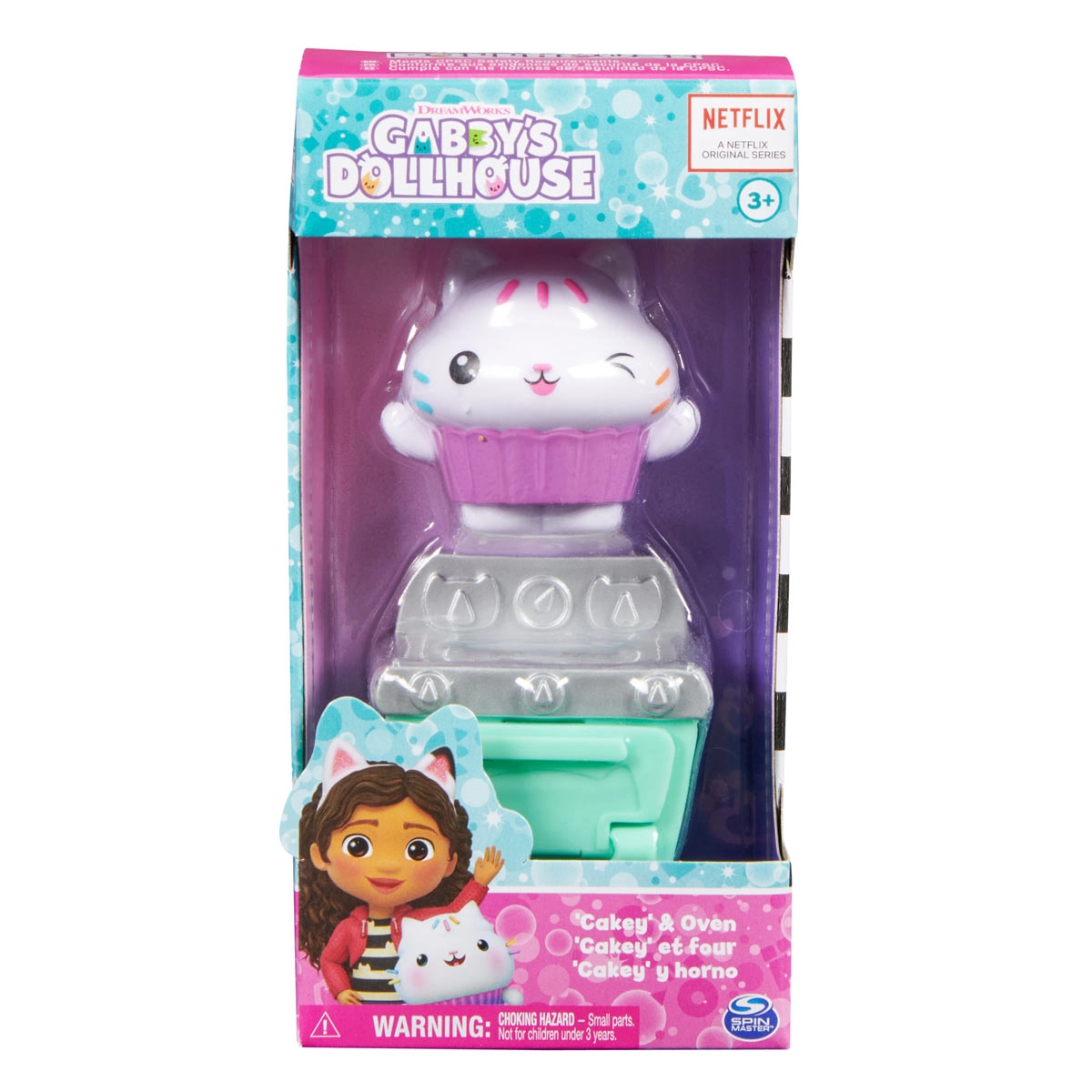 Gabby'S Dollhouse - Bonecas Cakey Cat Com Acessório