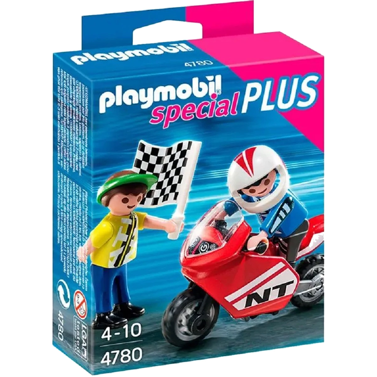 Moto de Corrida - Playmobil Special Plus 4780