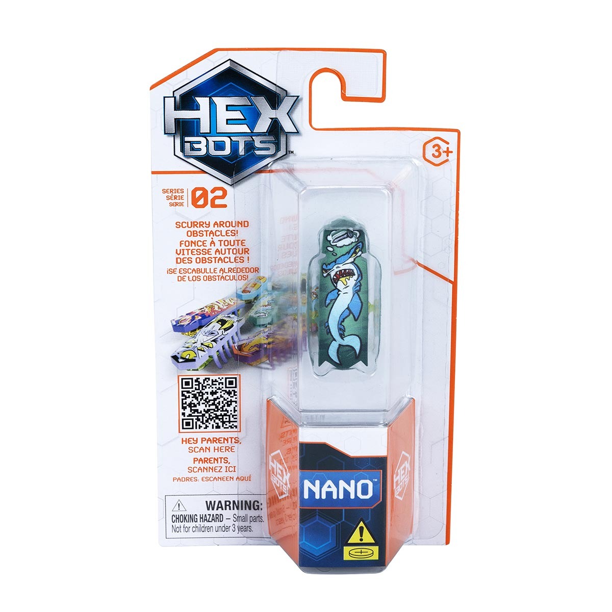 Hex Bots - Nano Bot Pitura Tubarão - Sunny