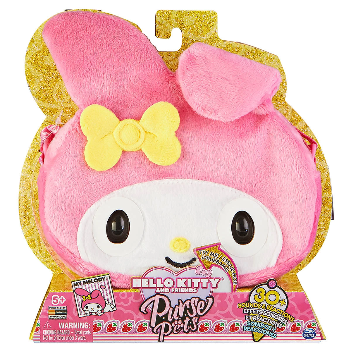 Purse Pets - Bolsa Interativa Hello Kitty My Melody
