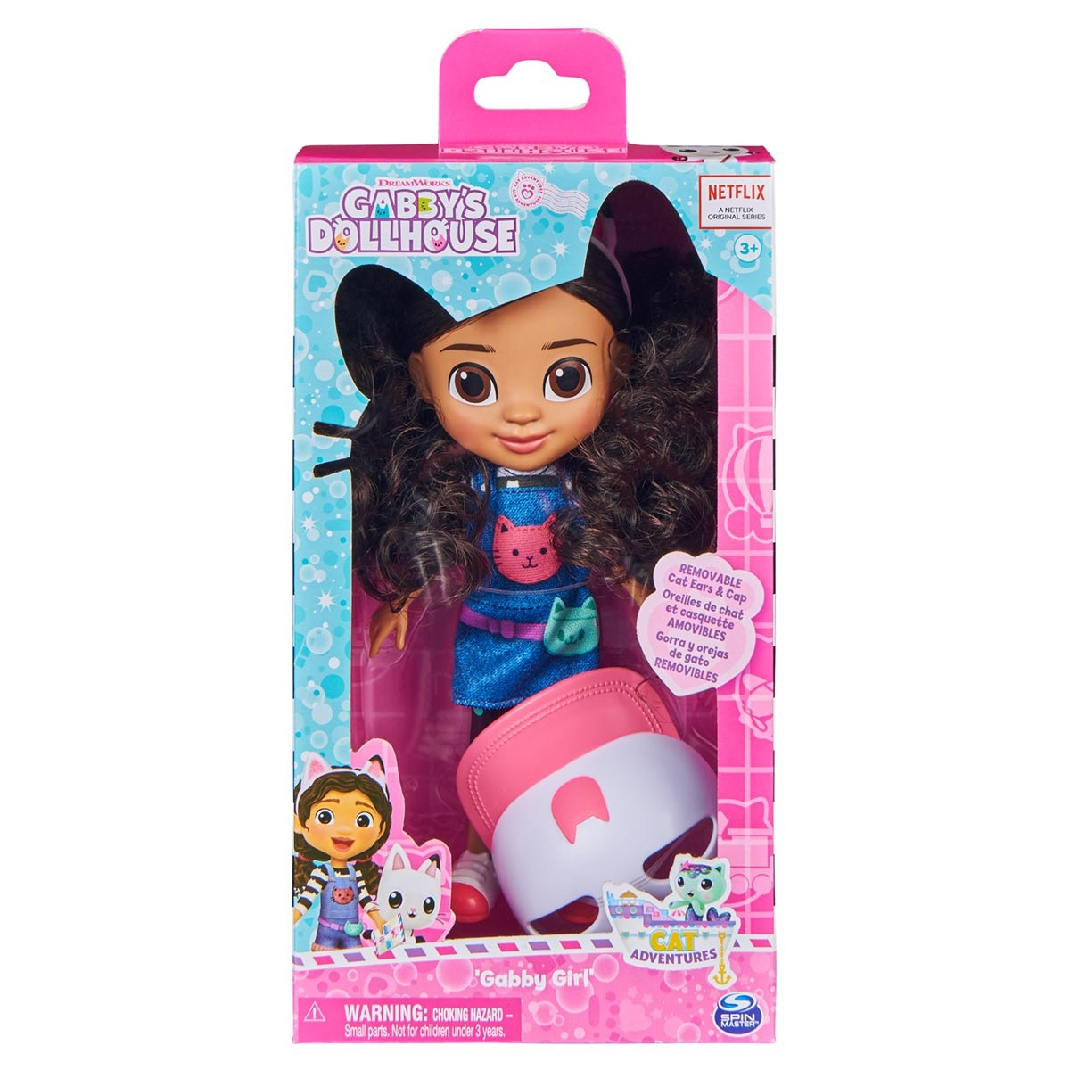 Boneca Gabby De 20Cm Com Boné - Gabby'S Dollhouse