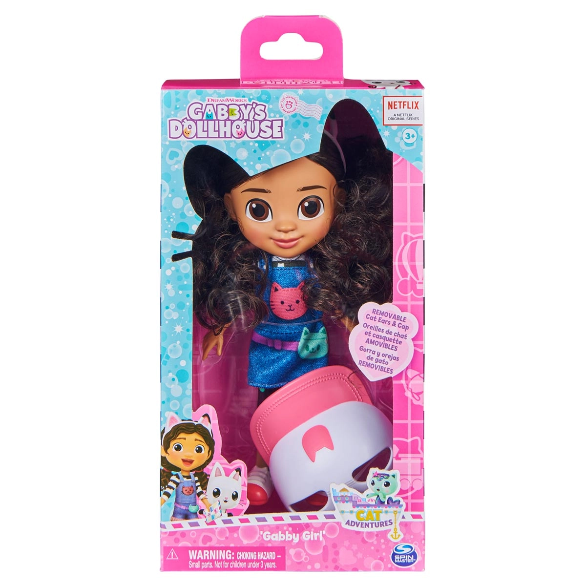Boneca Gabby De 20Cm Com Boné - Gabby'S Dollhouse