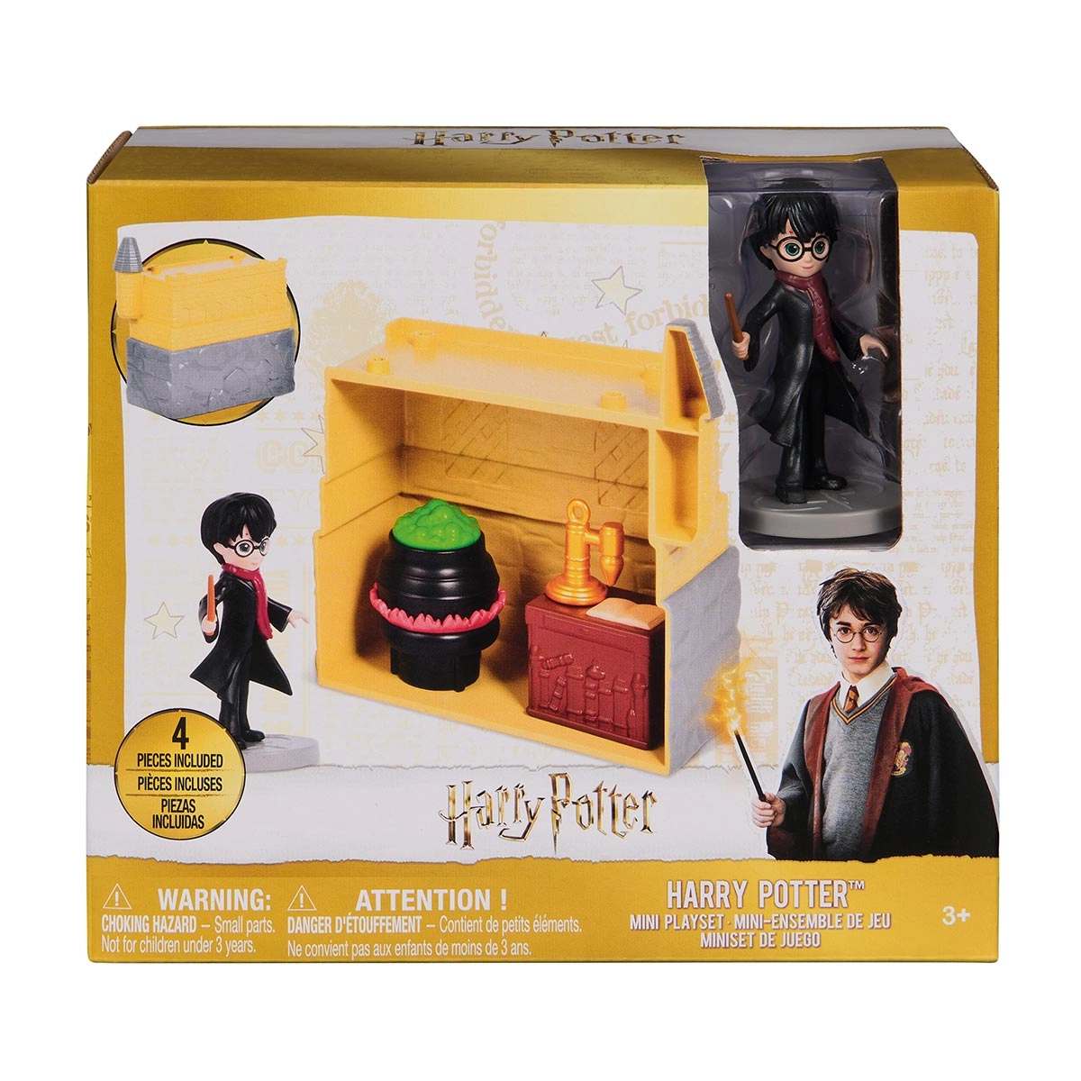 Mini Playset com Boneco Harry Potter - Harry Potter Mini Playset com Boneco Harry Potter - Harry Potter