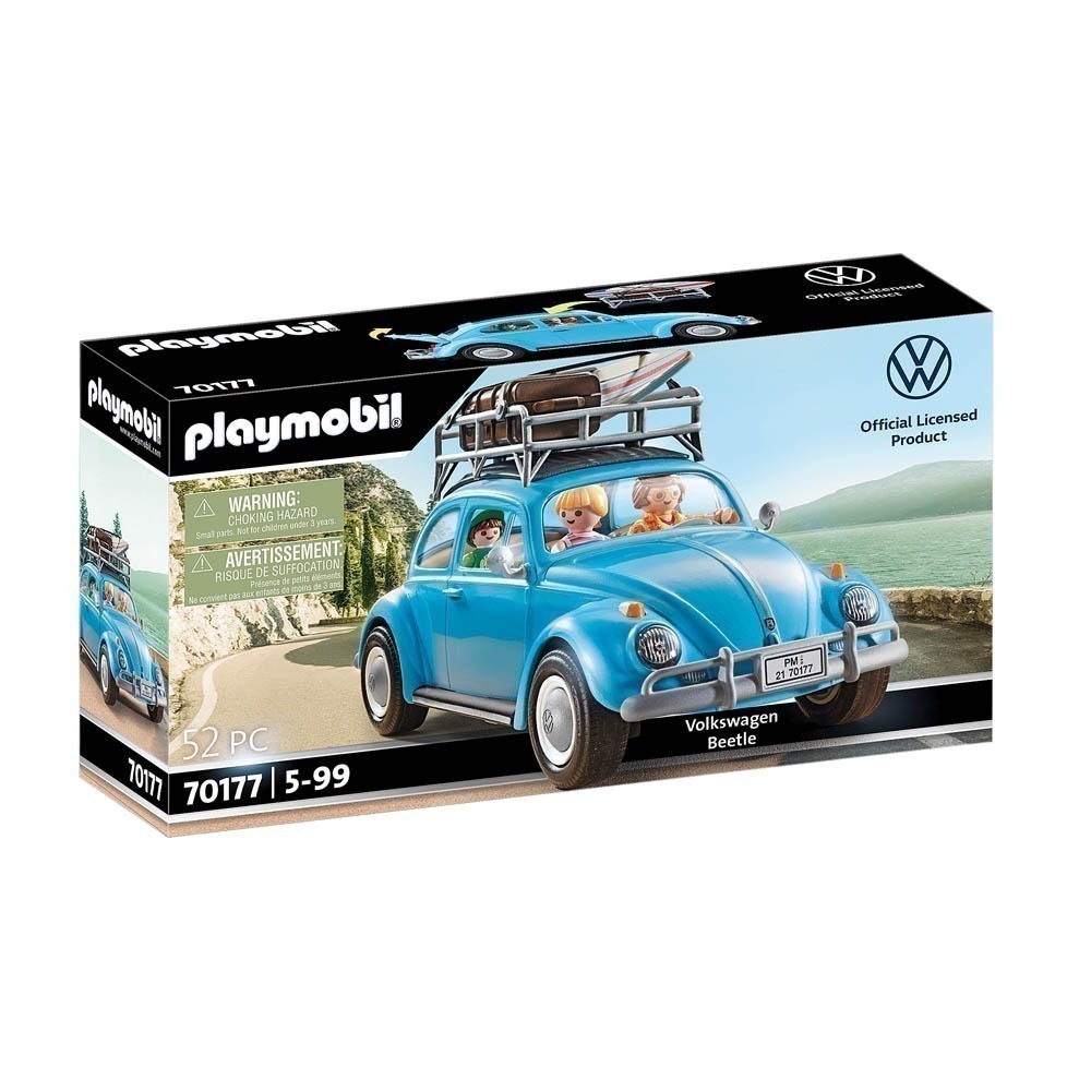 Playmobil - Fusca Com Bagageiro - Volkswagen - 70177
