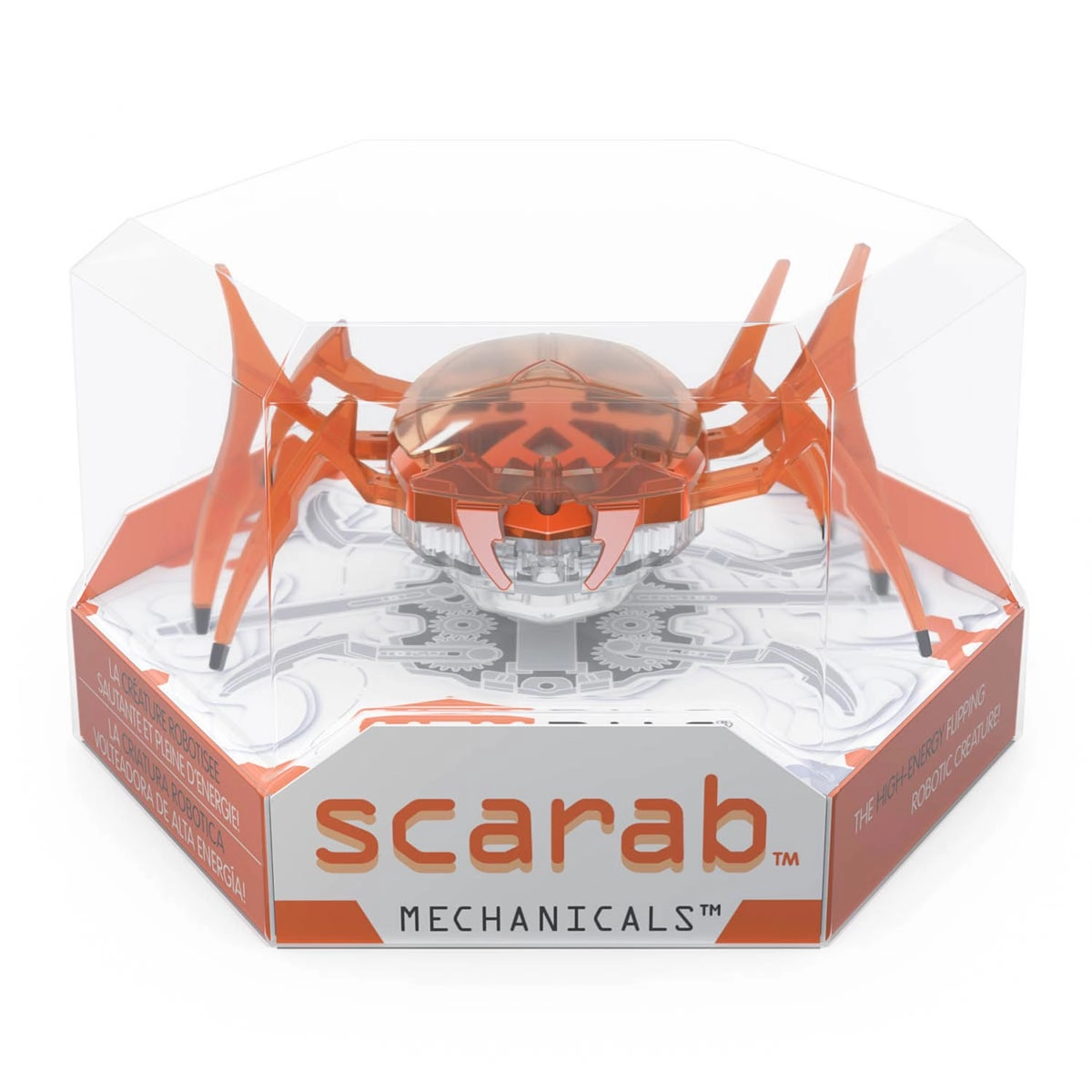 Escaravelho Mecânico Laranja - Hexbug Mechanical