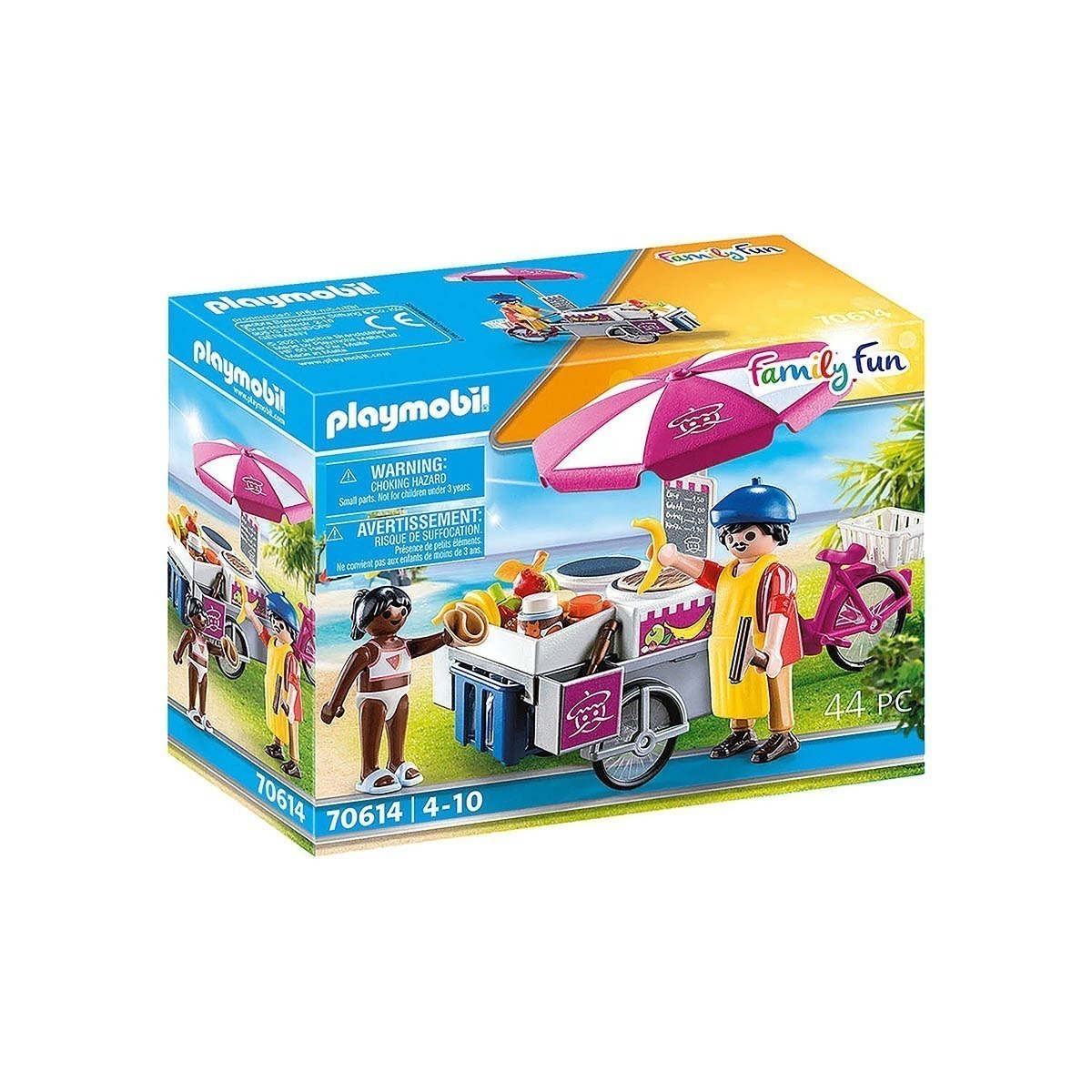 Playmobil - Carrinho De Crepe - Family Fun - 70614