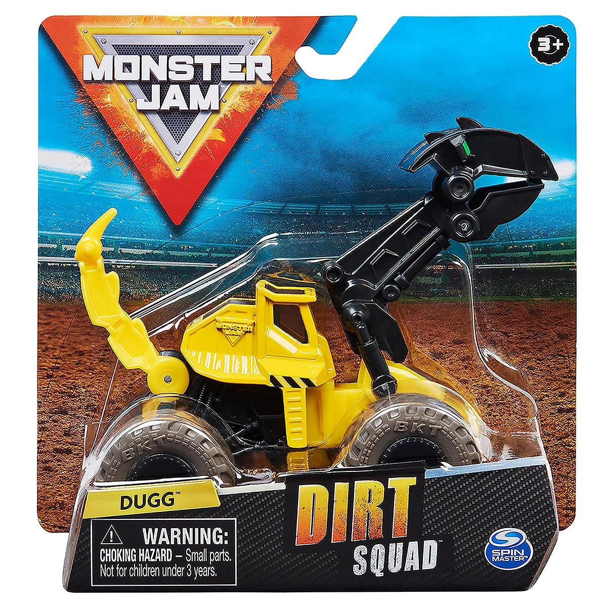 Monster Jam - Escala 1:64 - Dugg Amarelo