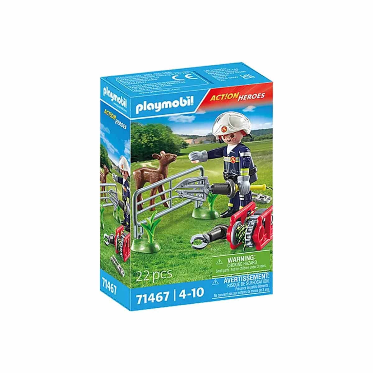 Missão Resgate De Animais - Playmobil Action Heroes 71467
