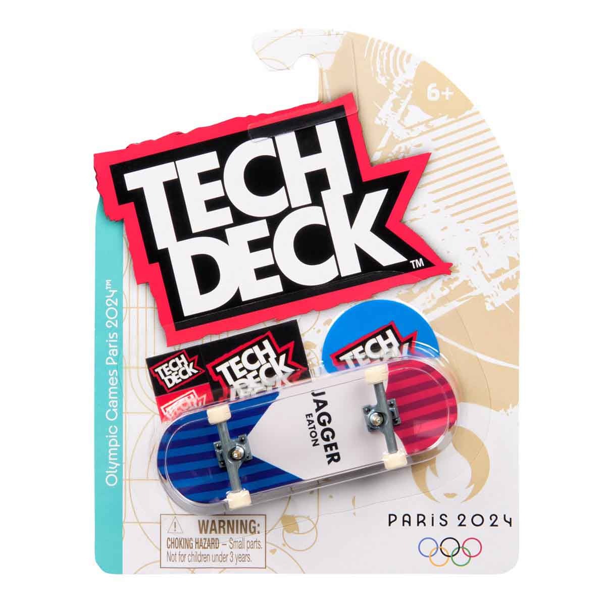 Skate De Dedo Jagger Eaton Coleção Paris 2024 - Tech Deck