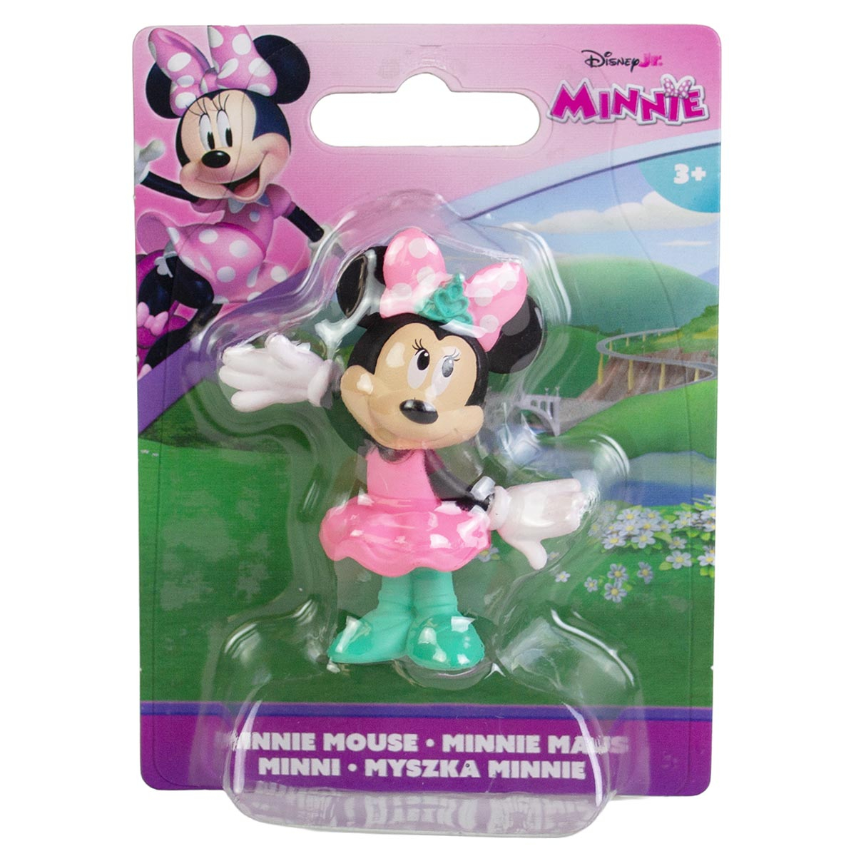 Mini Boneca da Minnie (Vestido Rosa) - Disney Jr. Mini Boneca da Minnie (Vestido Rosa) - Disney Jr.