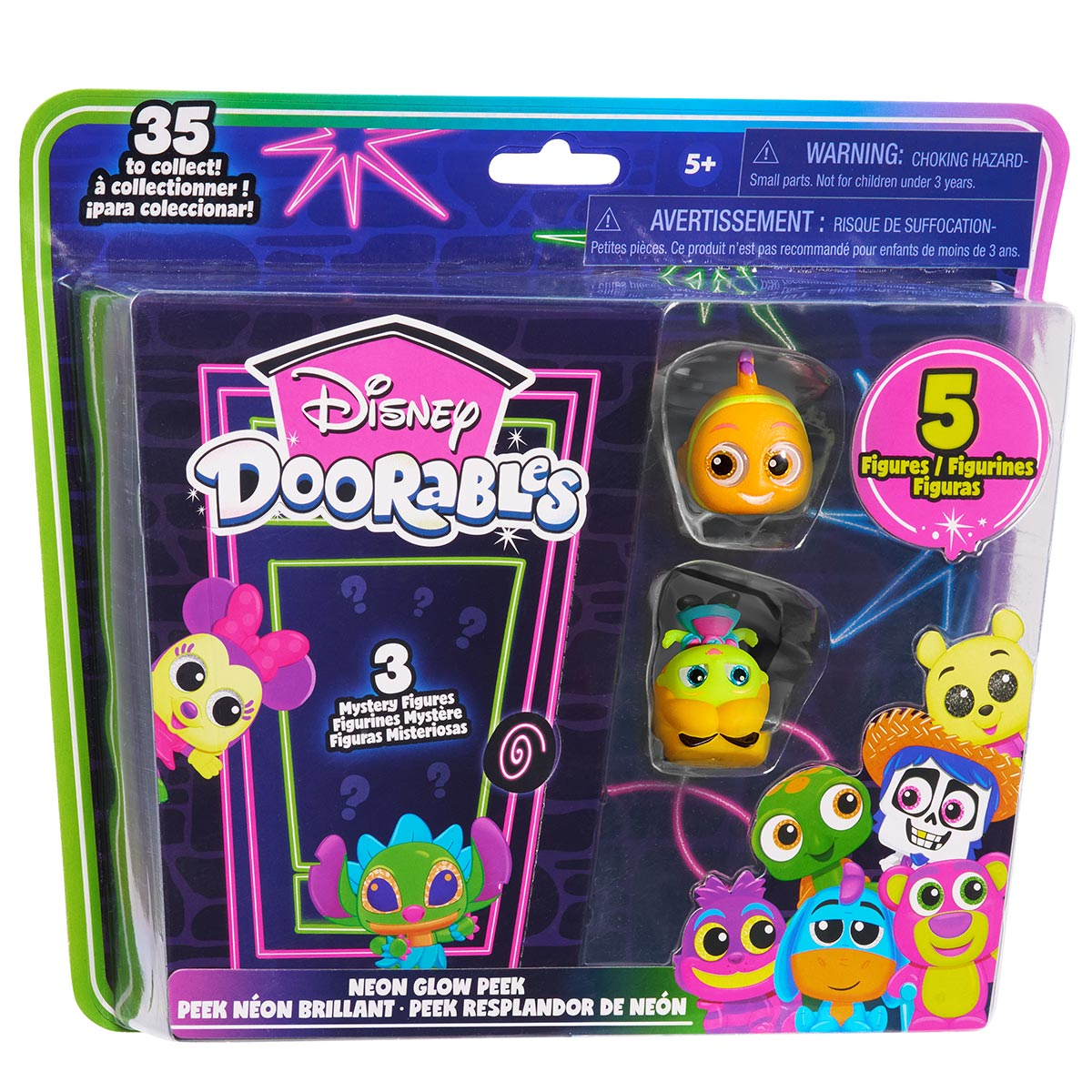 Doorables, Bonecos Nemo, Alice + 3 Supresa
