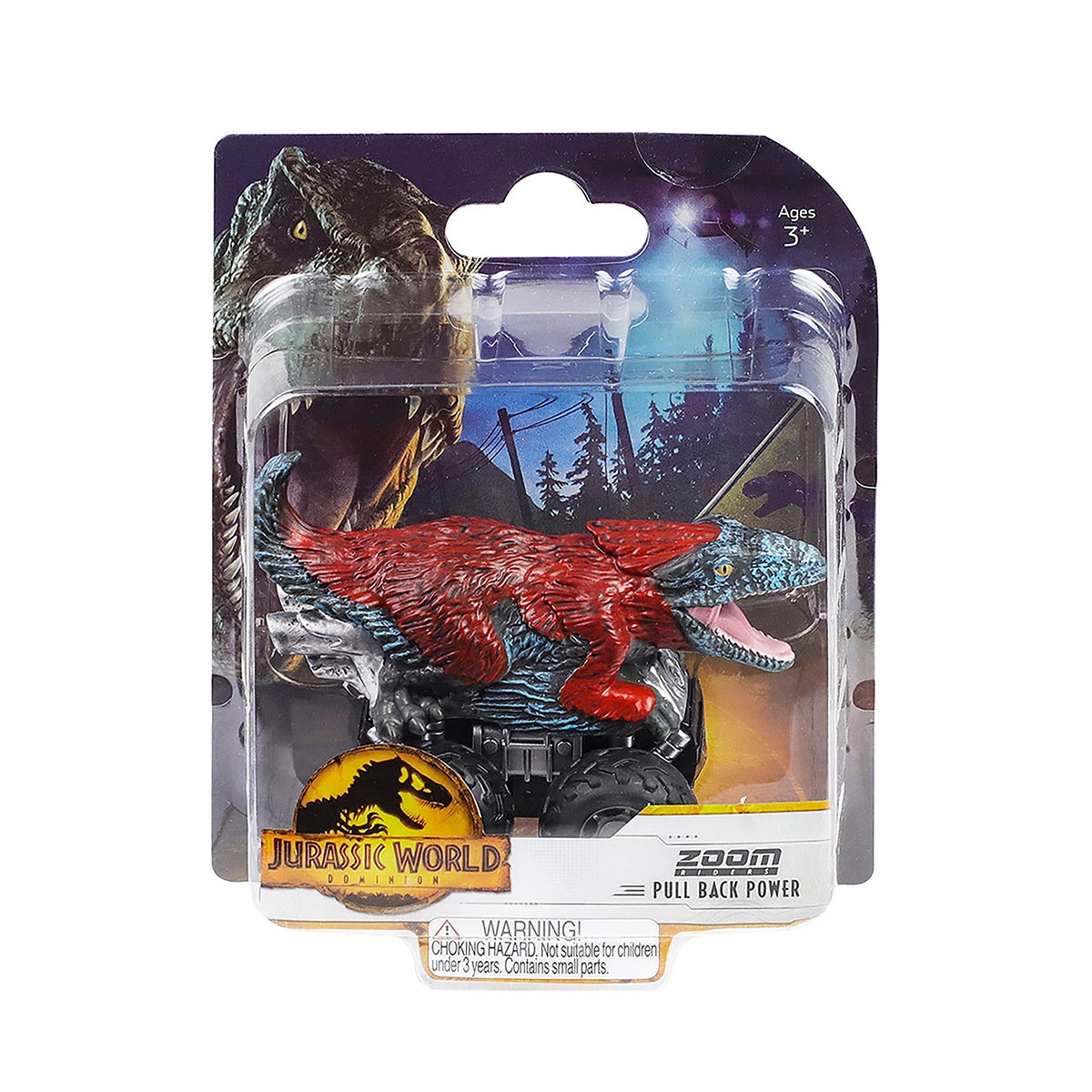 Jurassic World - Carrinho De Dinossauro 7Cm - Pyroraptor