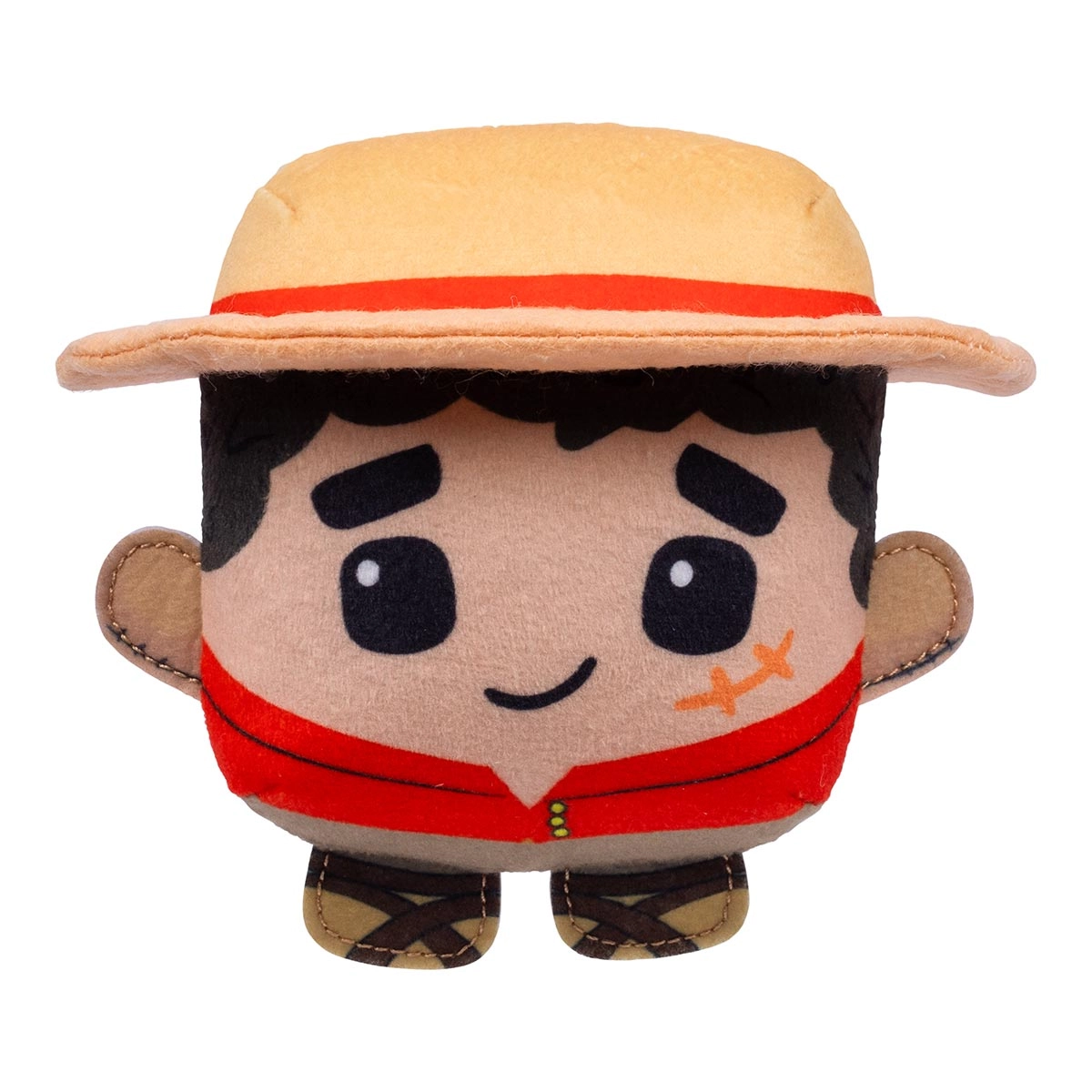 Mini Pelúcia do Luffy de 10cm - One Piece Live Action