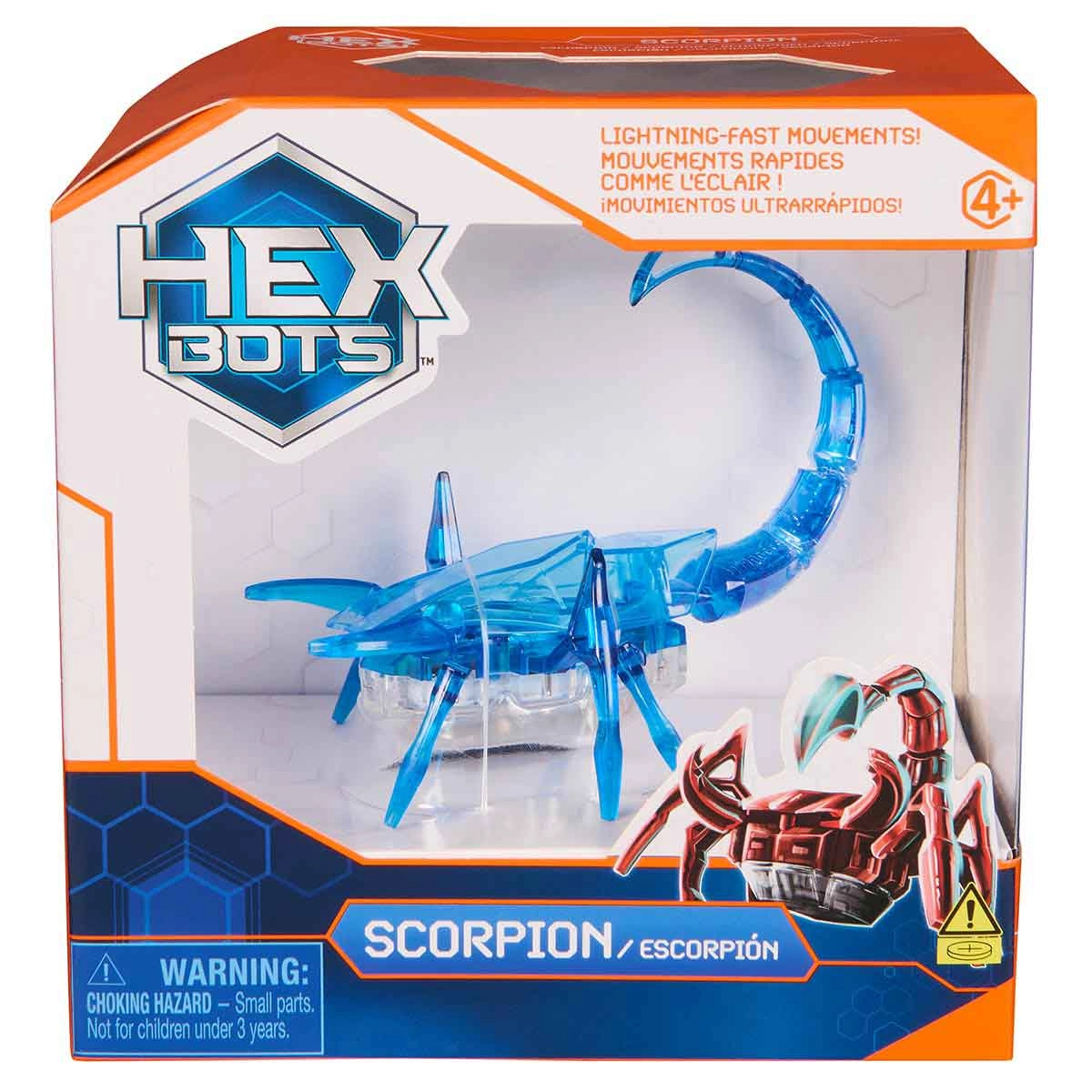 Escorpião Mecânico Azul (Novo) - Hexbug Mechanical