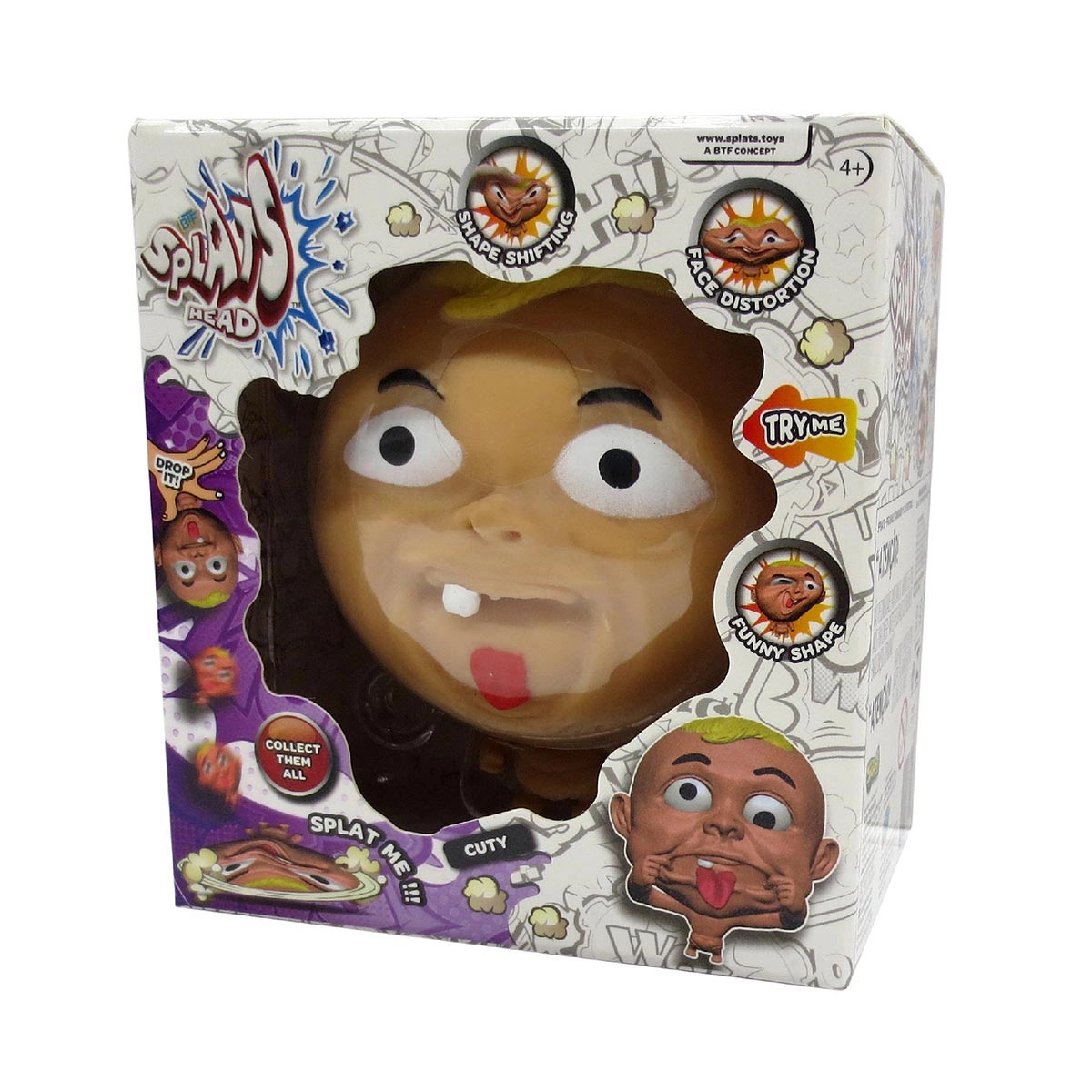 Splats Head - Boneco De 11Cm - Cuty
