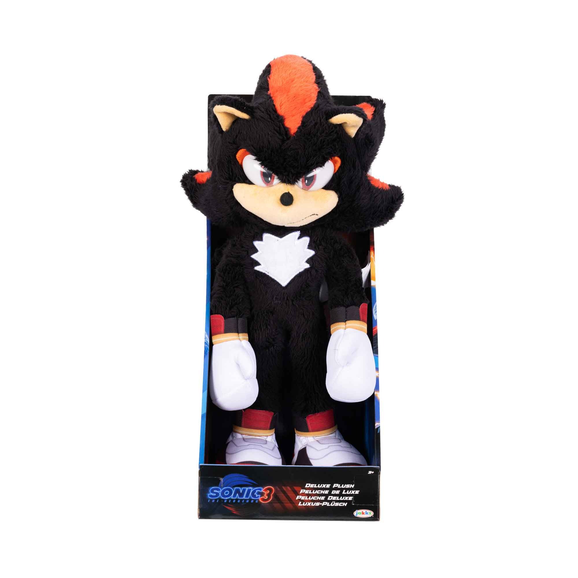 Pelúcia Deluxe Do Shadow De 33Cm - Sonic 3: O Filme