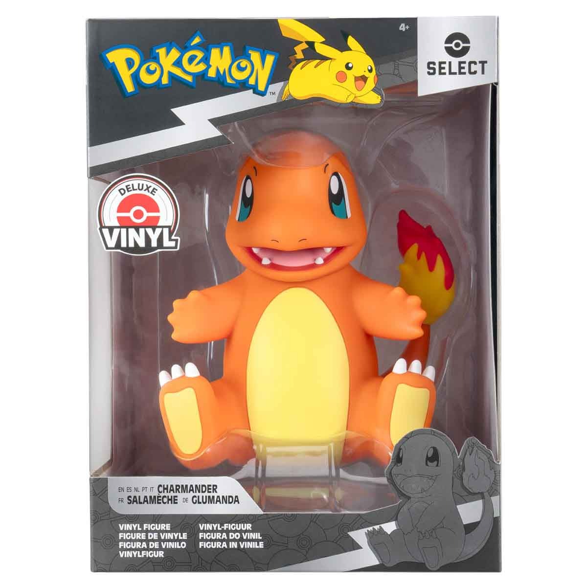 Boneco Deluxe De Vinil Charmander De 20Cm - Pokémon Boneco Deluxe De Vinil Charmander De 20Cm - Pokémon