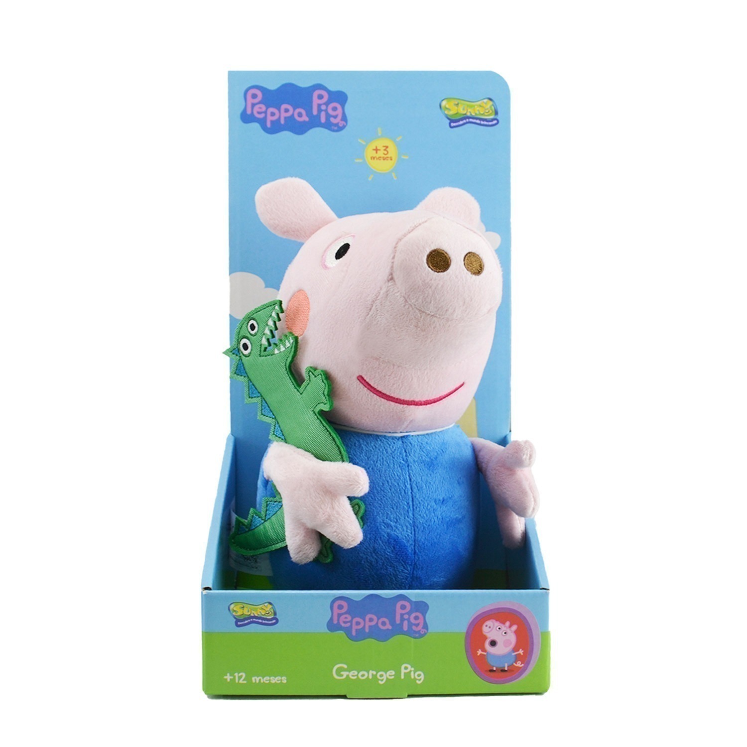 Peppa Pig - Pelúcia De 25 Cm - George